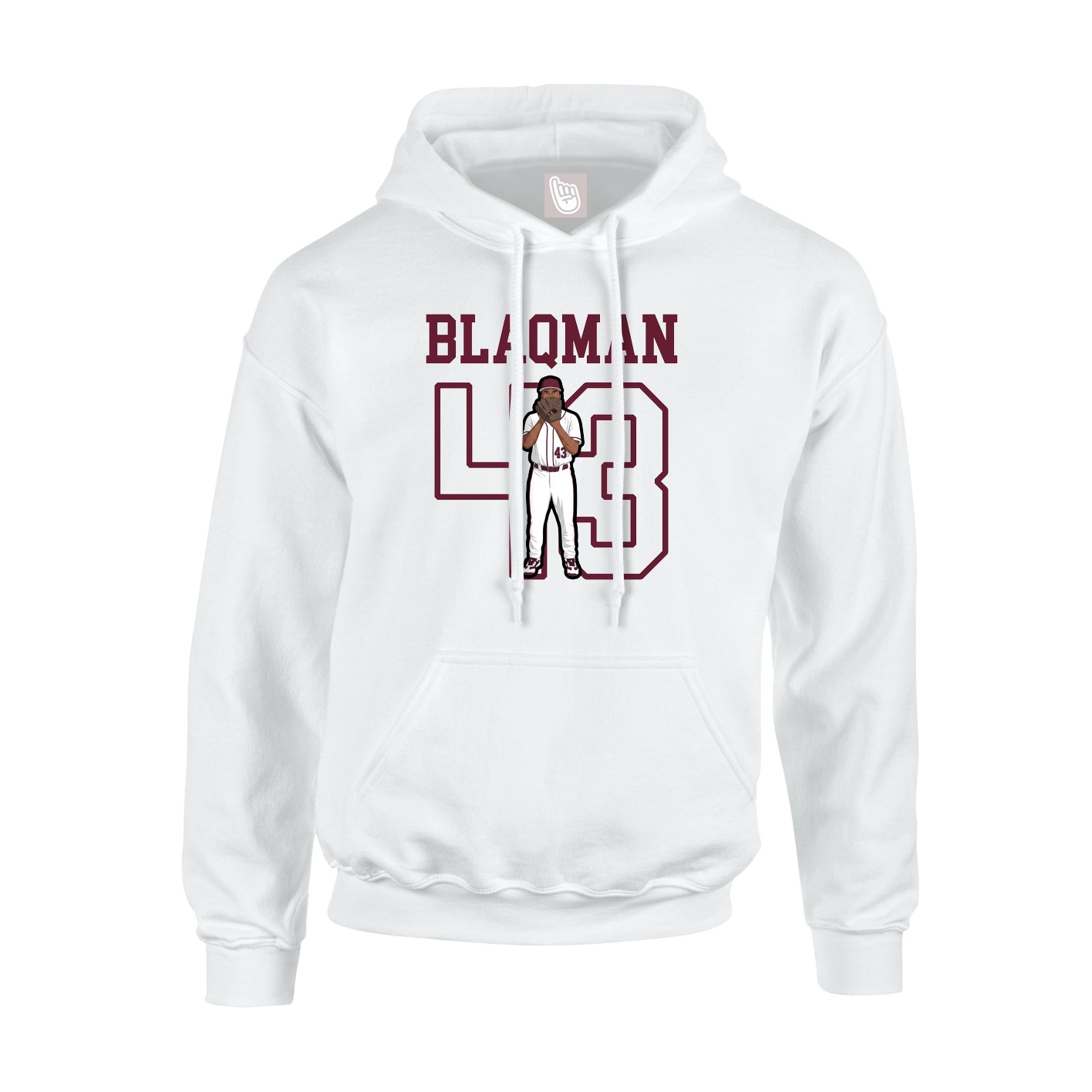 Youth Hoodie — Shirsey in White