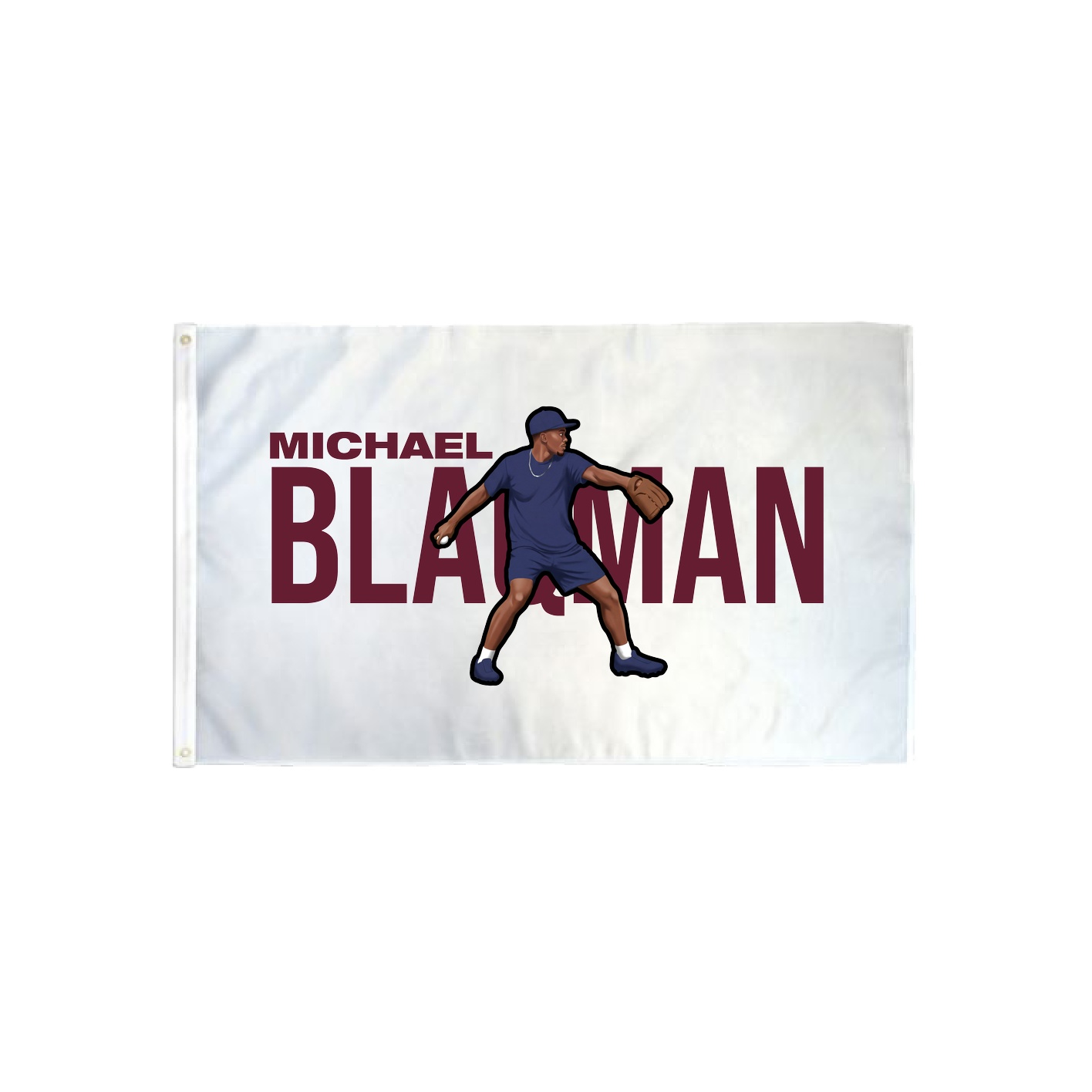 3x5 Flag — Player Name in Classic