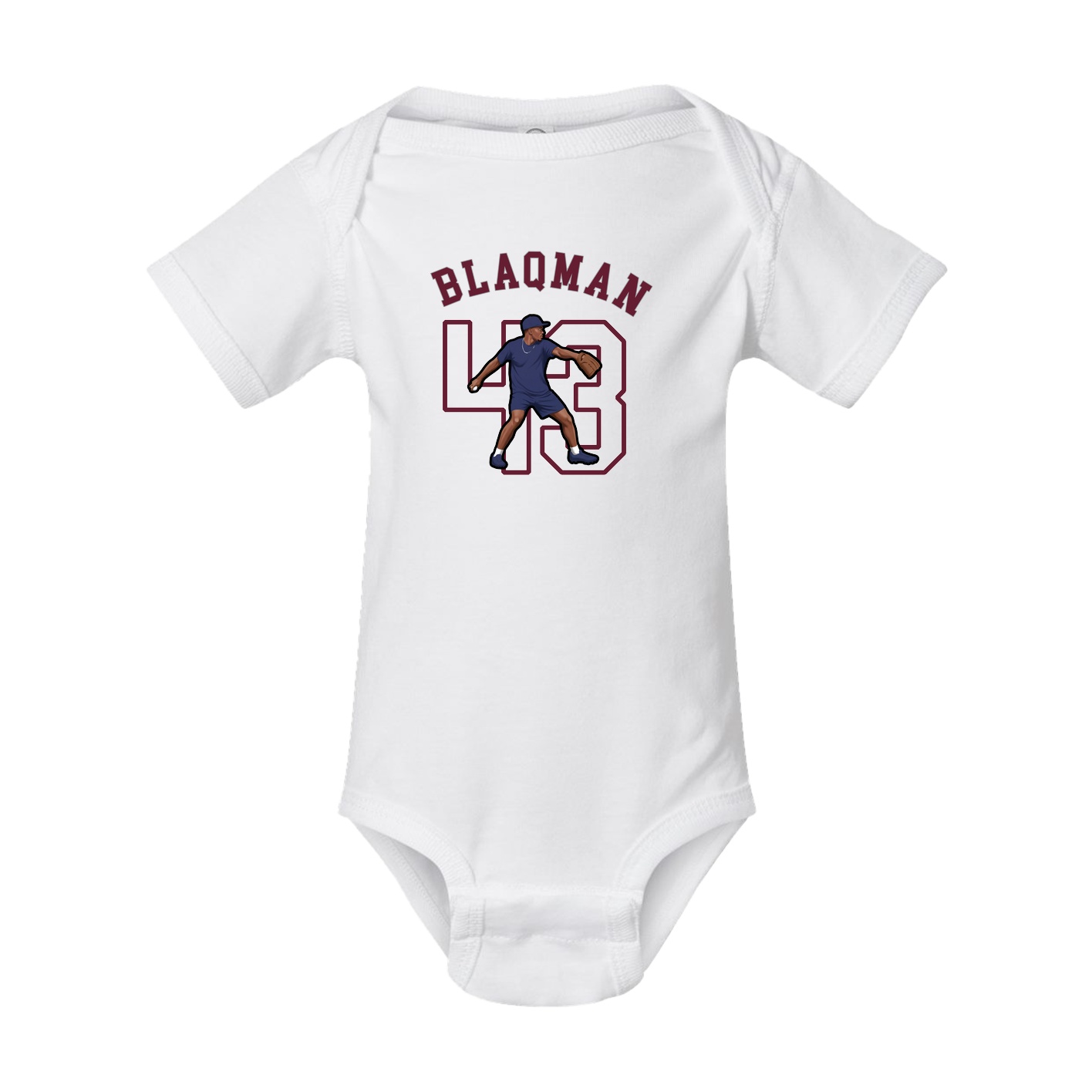 Baby Onesie — Shirsey Arch in White