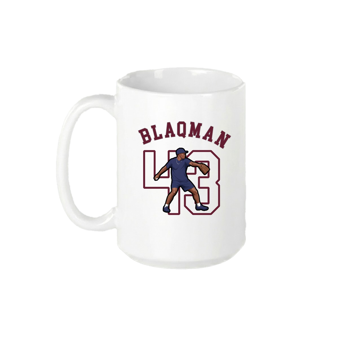 15oz Coffee Mug — Shirsey Arch in White