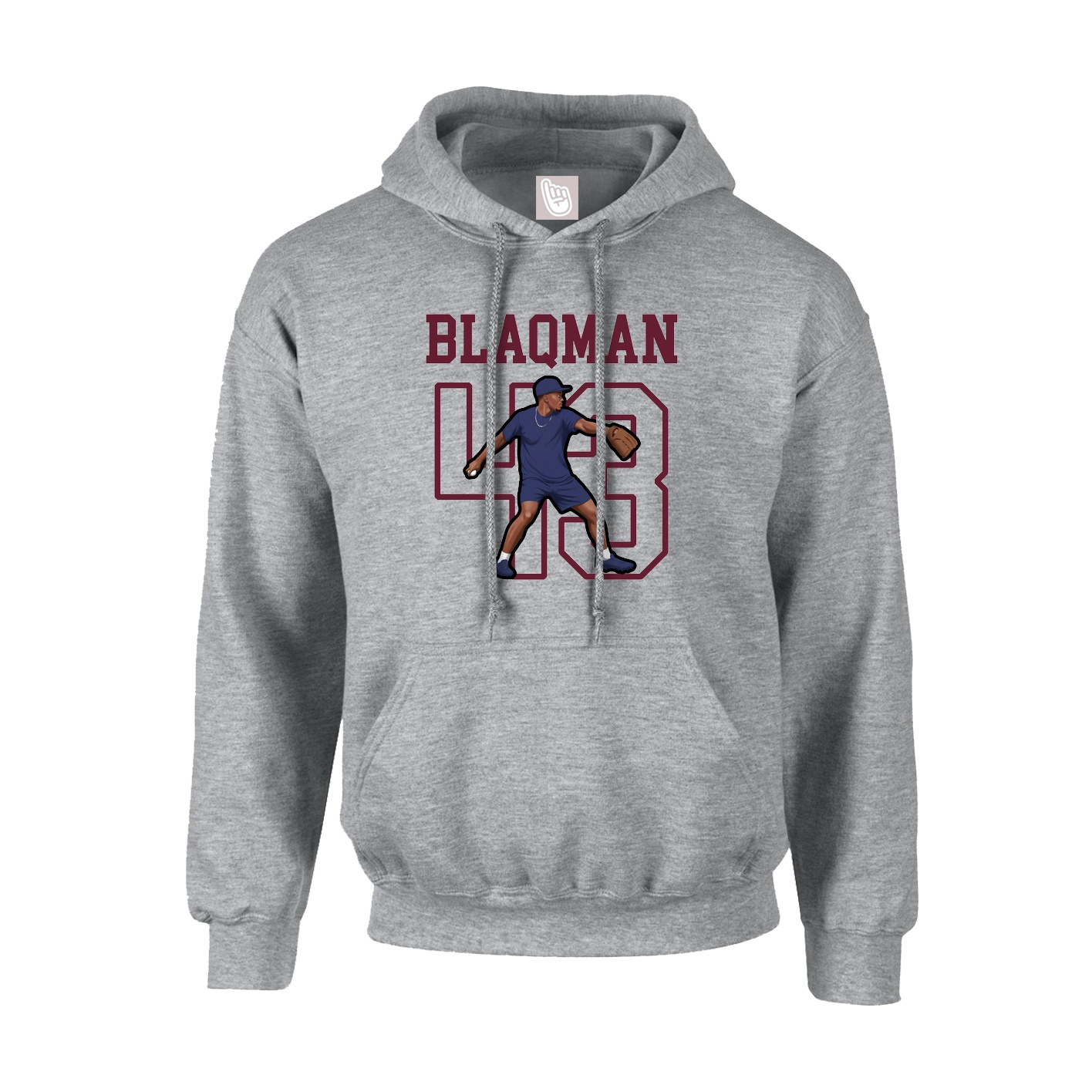 Hoodie — Shirsey in Grey