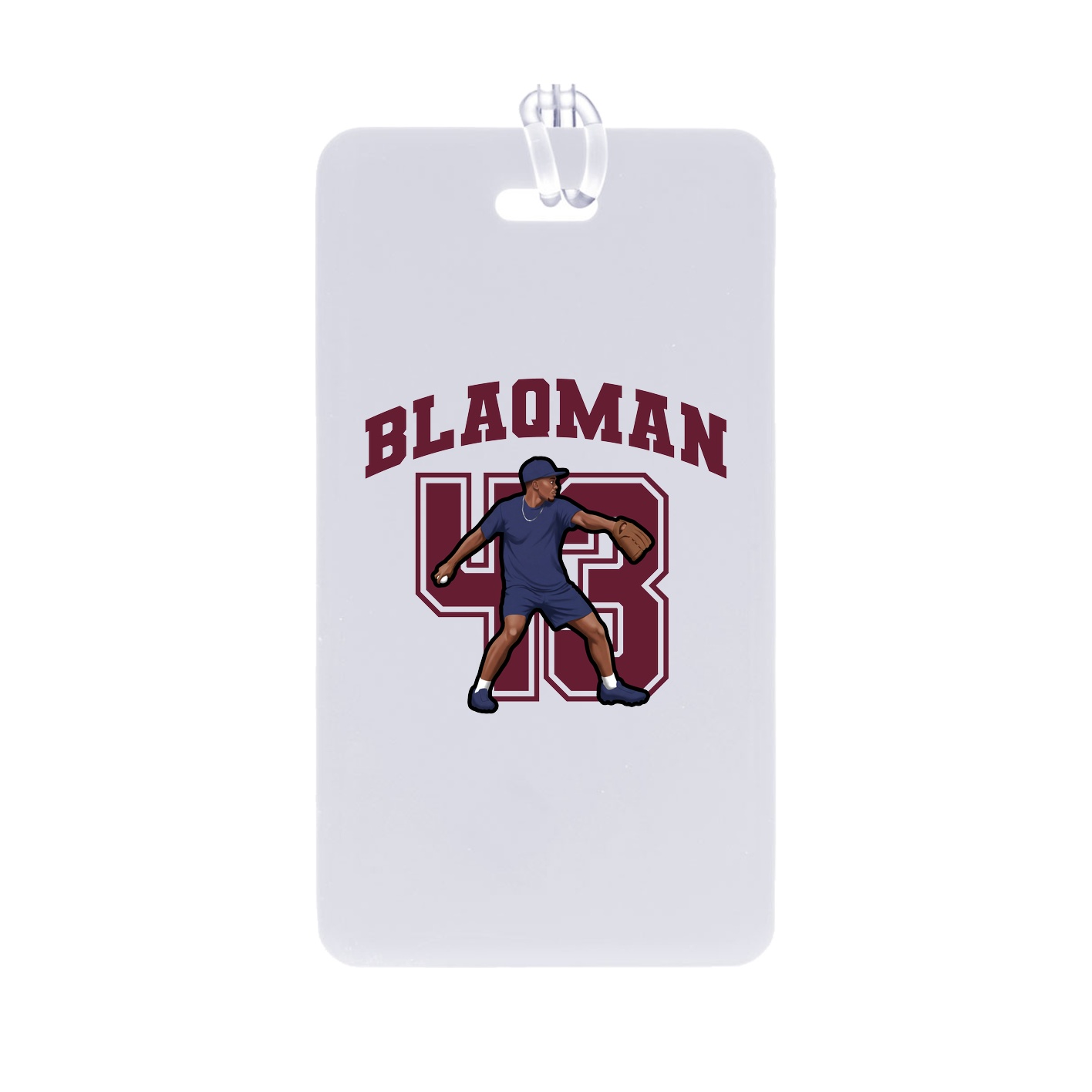 Bag Tag — Number in Classic