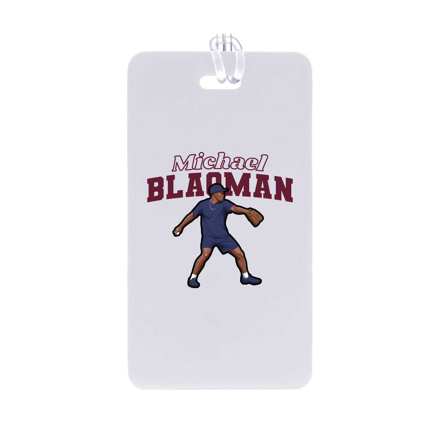 Bag Tag — Name Arch in Classic