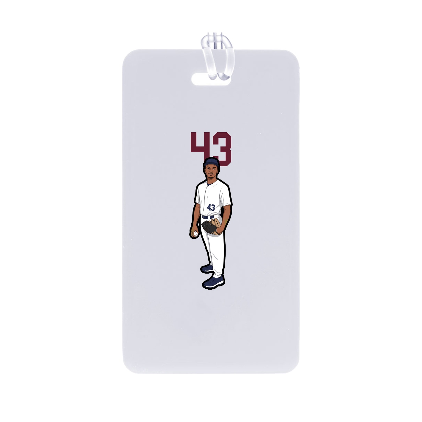 Bag Tag — Number Top in Classic