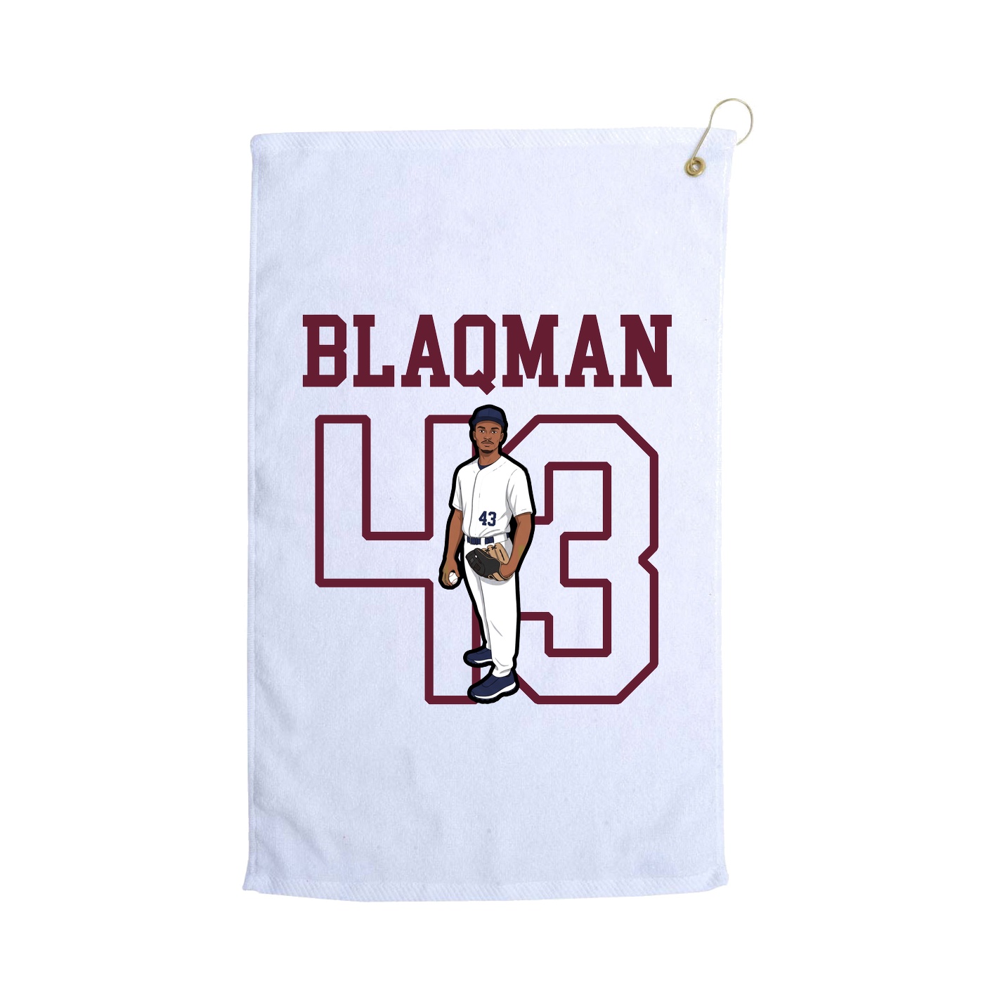 Golf Towel — Shirsey in White