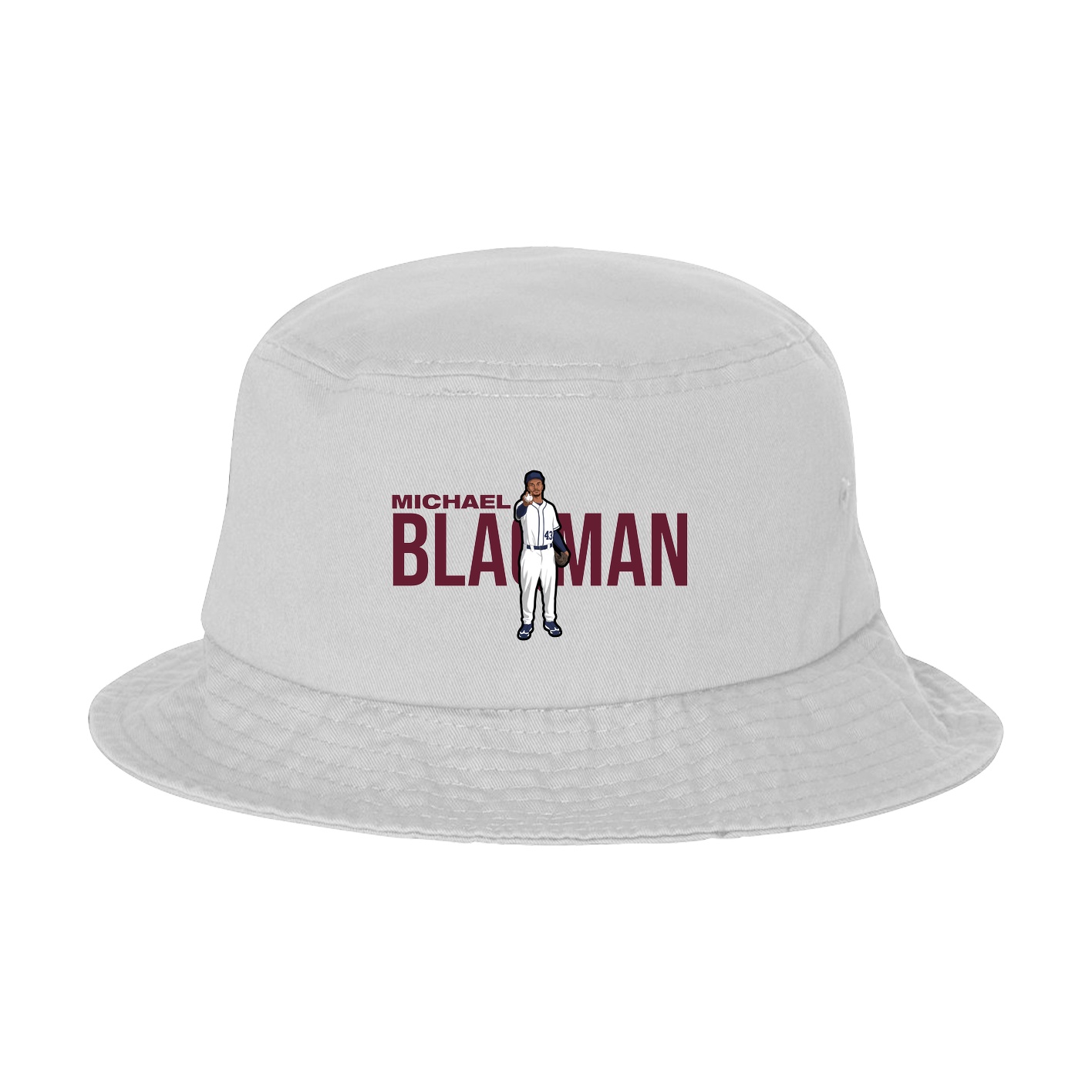 Bucket Cap — Player Name in White