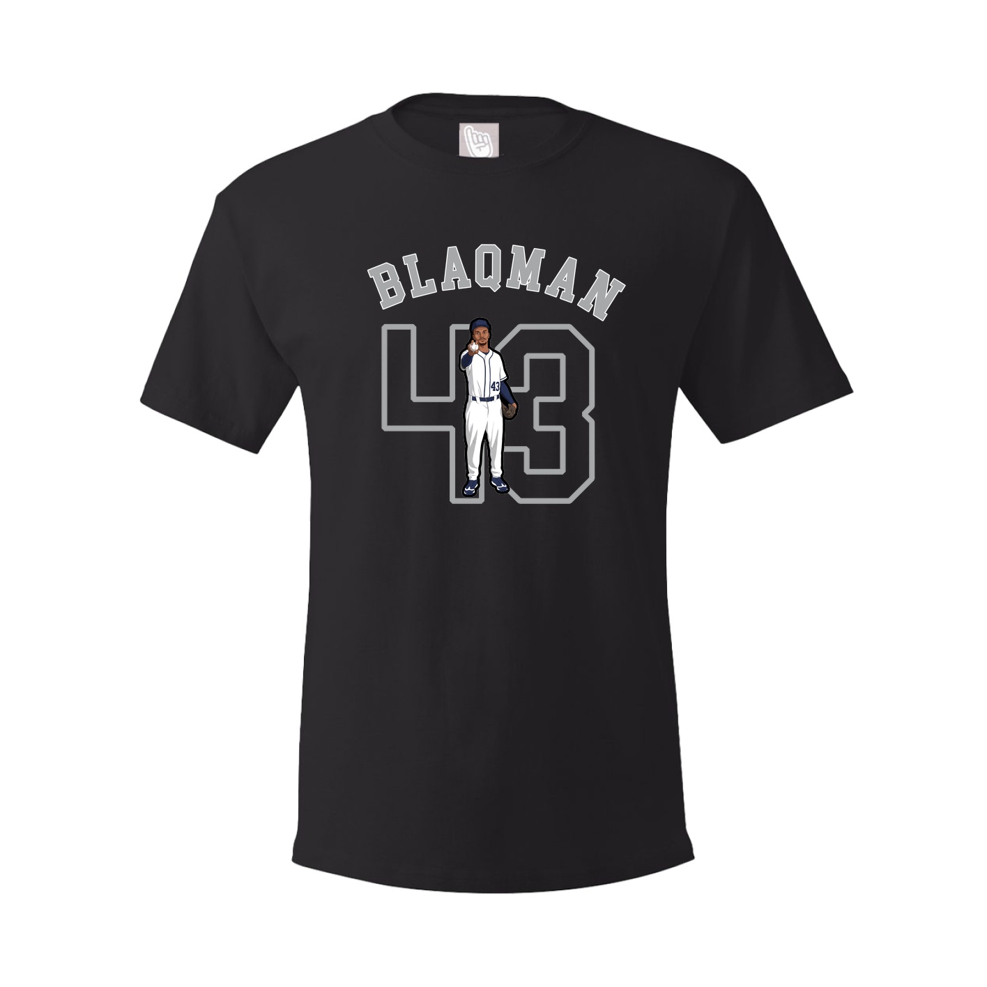 Youth Tee — Shirsey Arch in Black