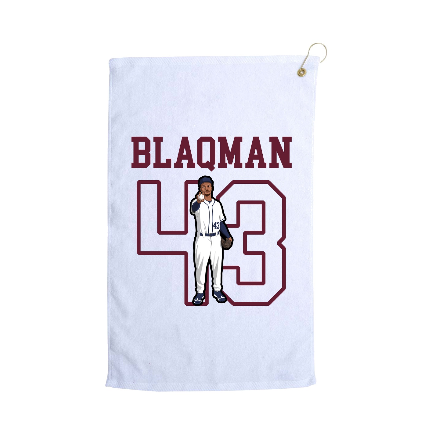 Golf Towel — Shirsey in White