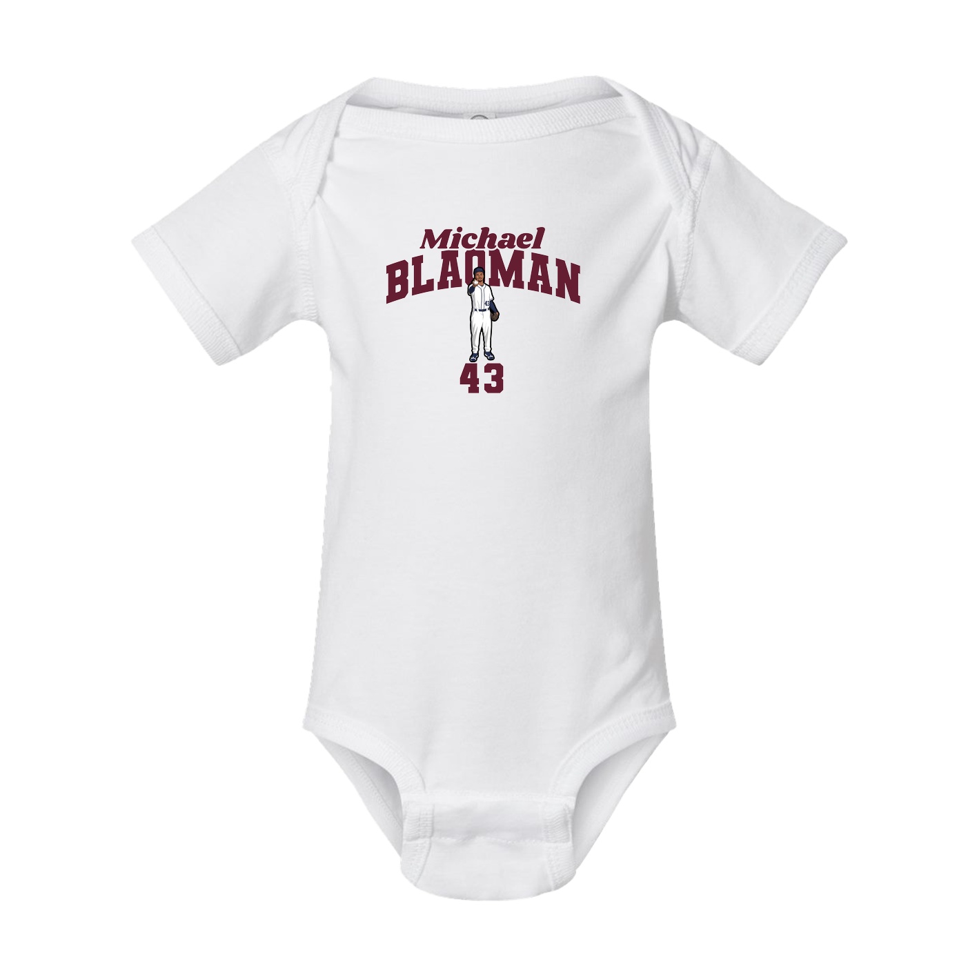 Baby Onesie — Signature Arch in White