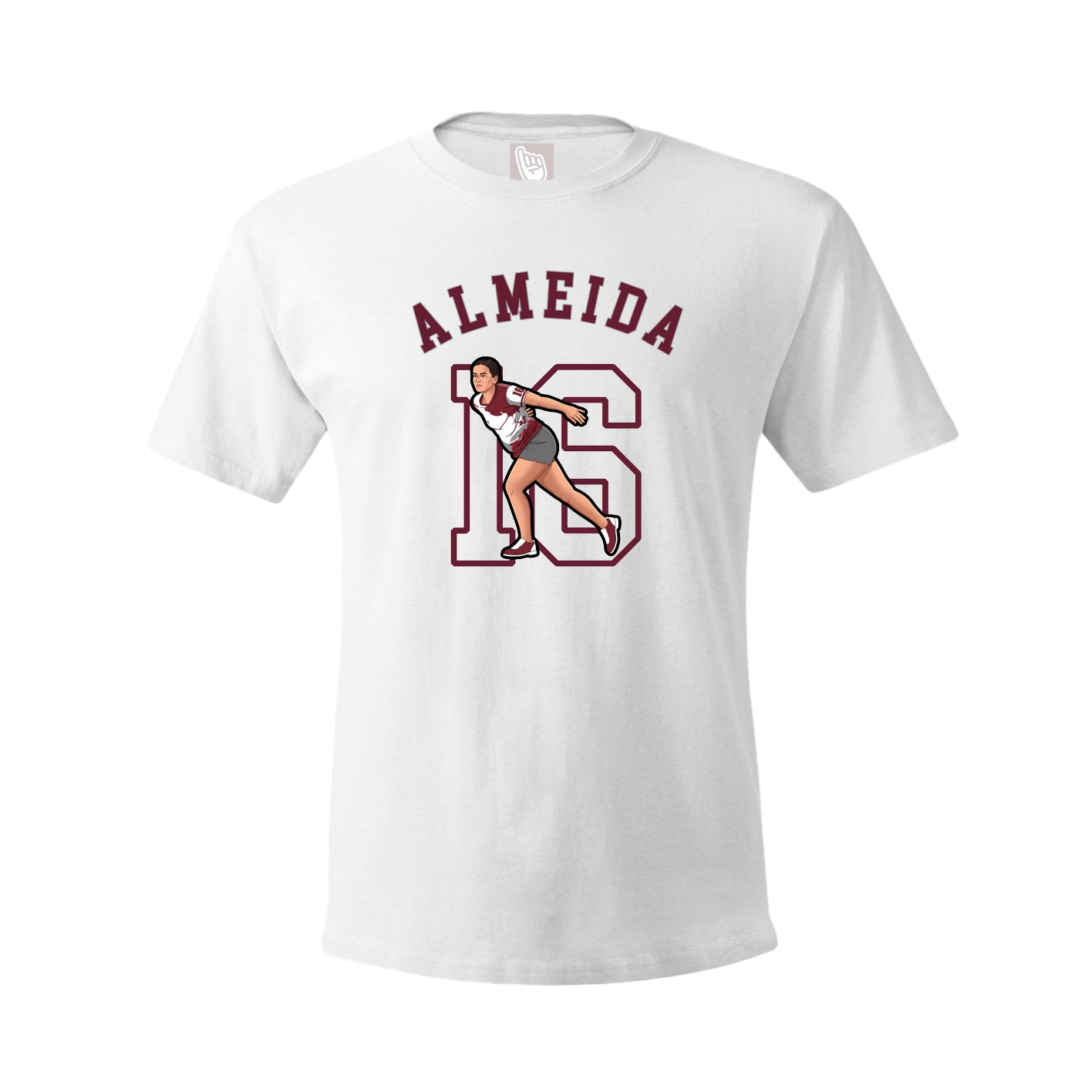 Tee — Shirsey Arch in White