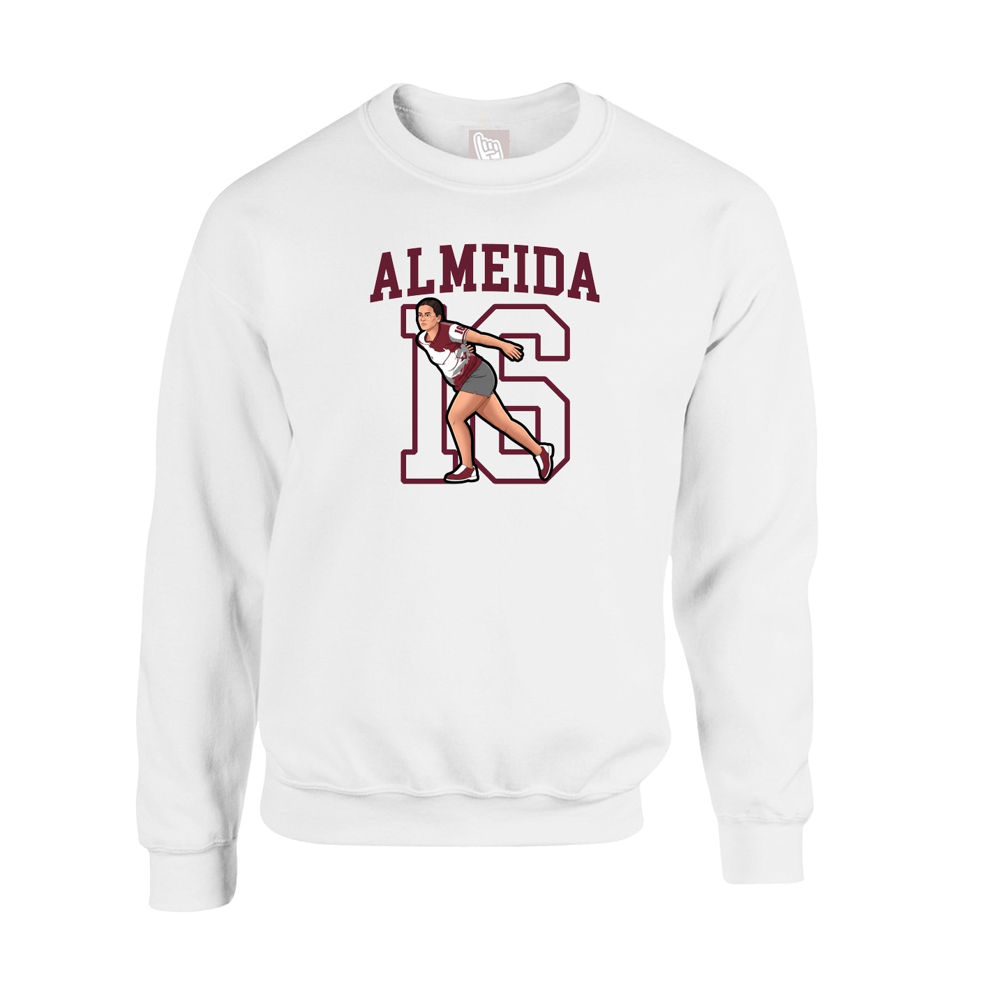 Fleece Crew — Shirsey in White