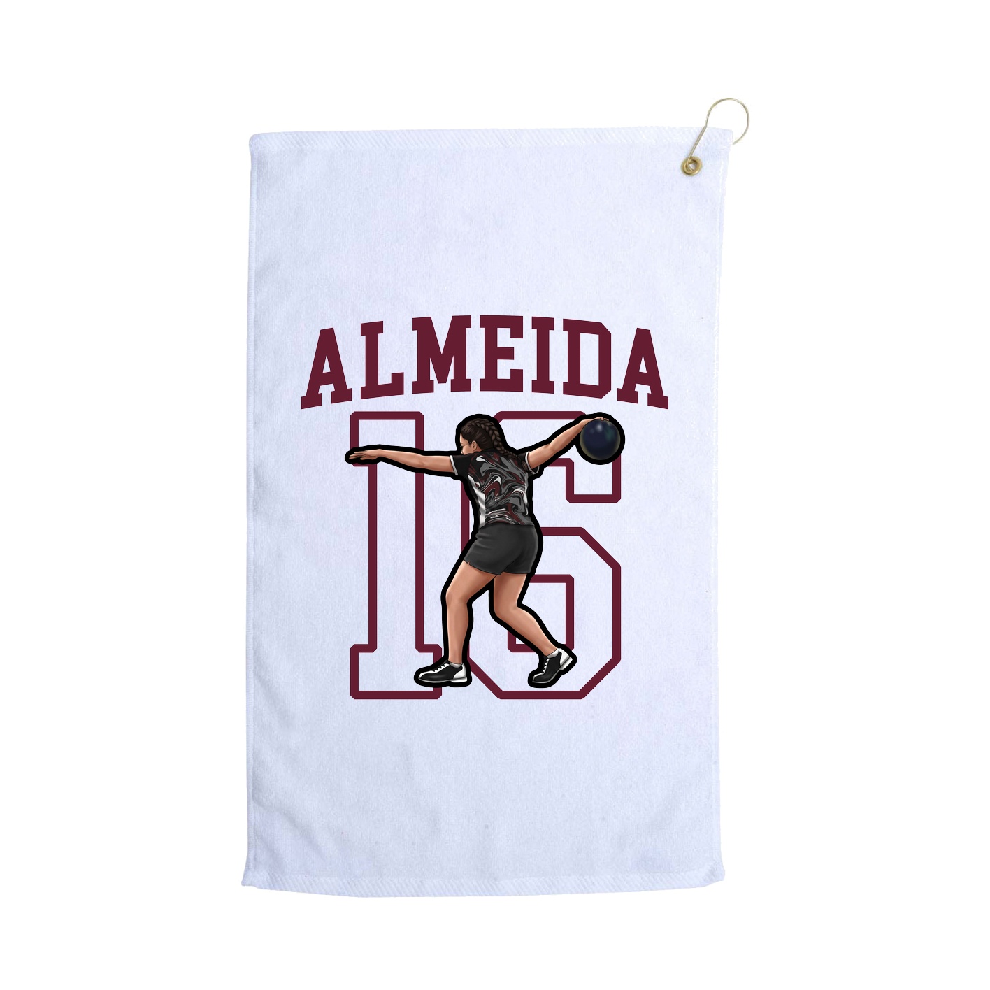 Golf Towel — Shirsey in White