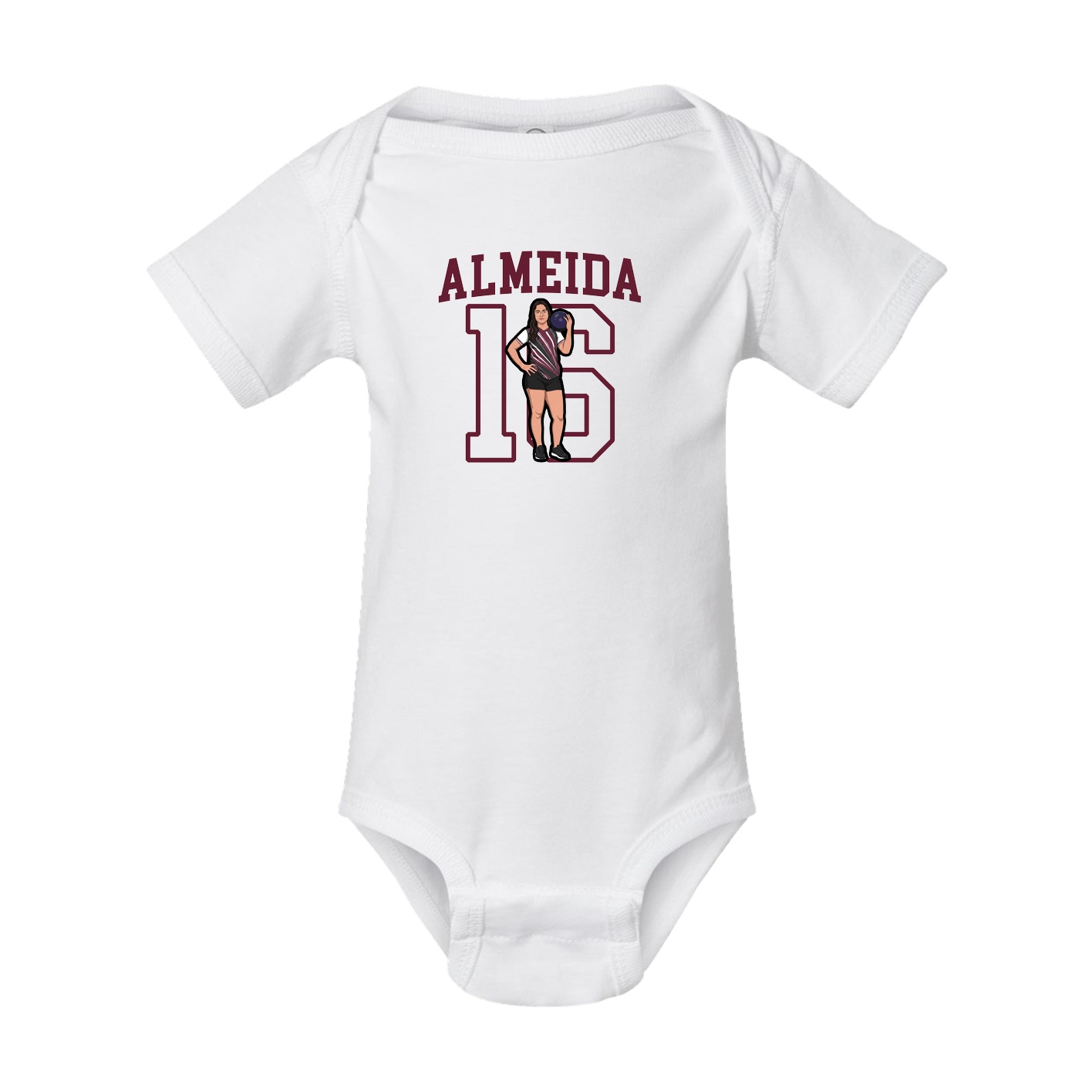 Baby Onesie — Shirsey in White