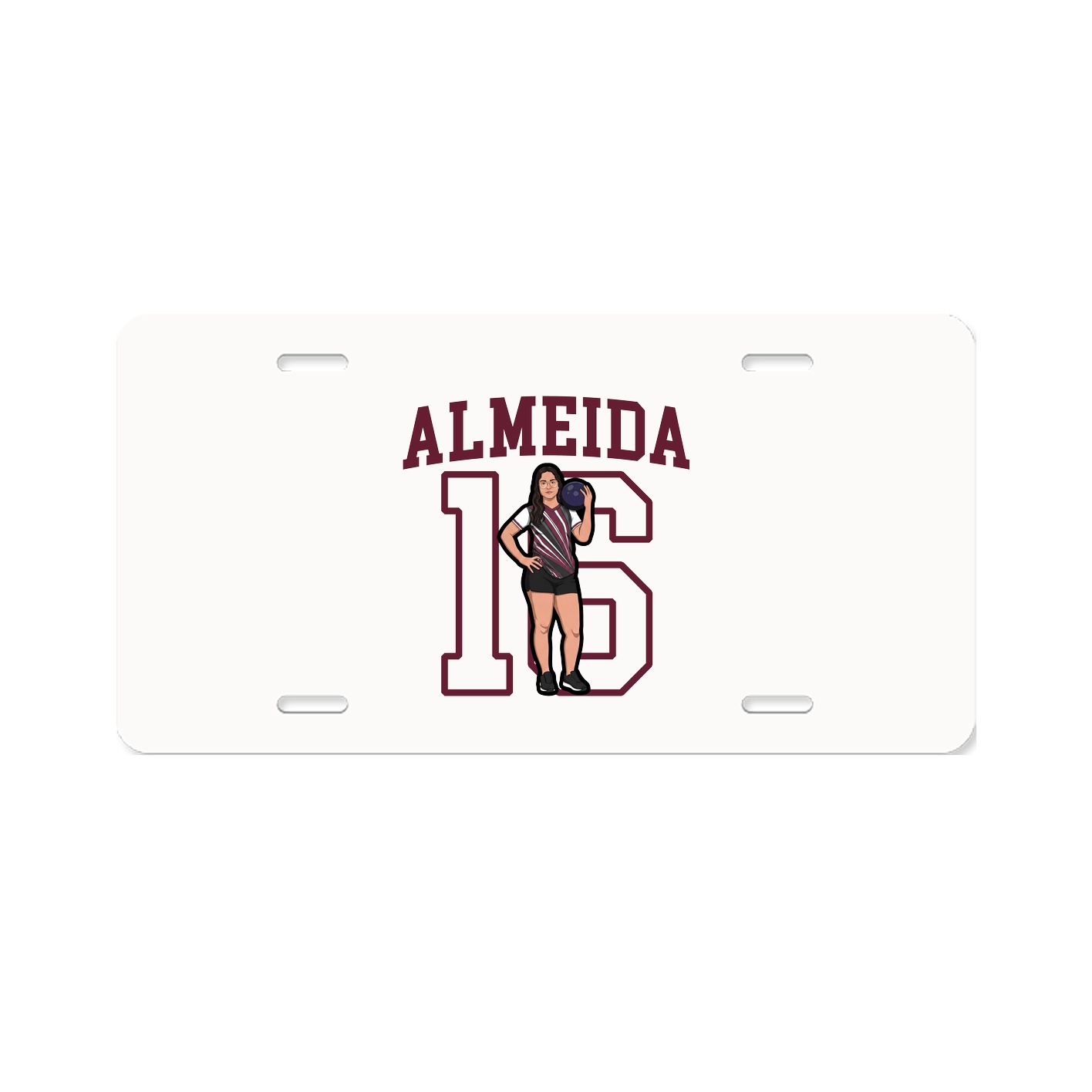 Aluminum License Plate
