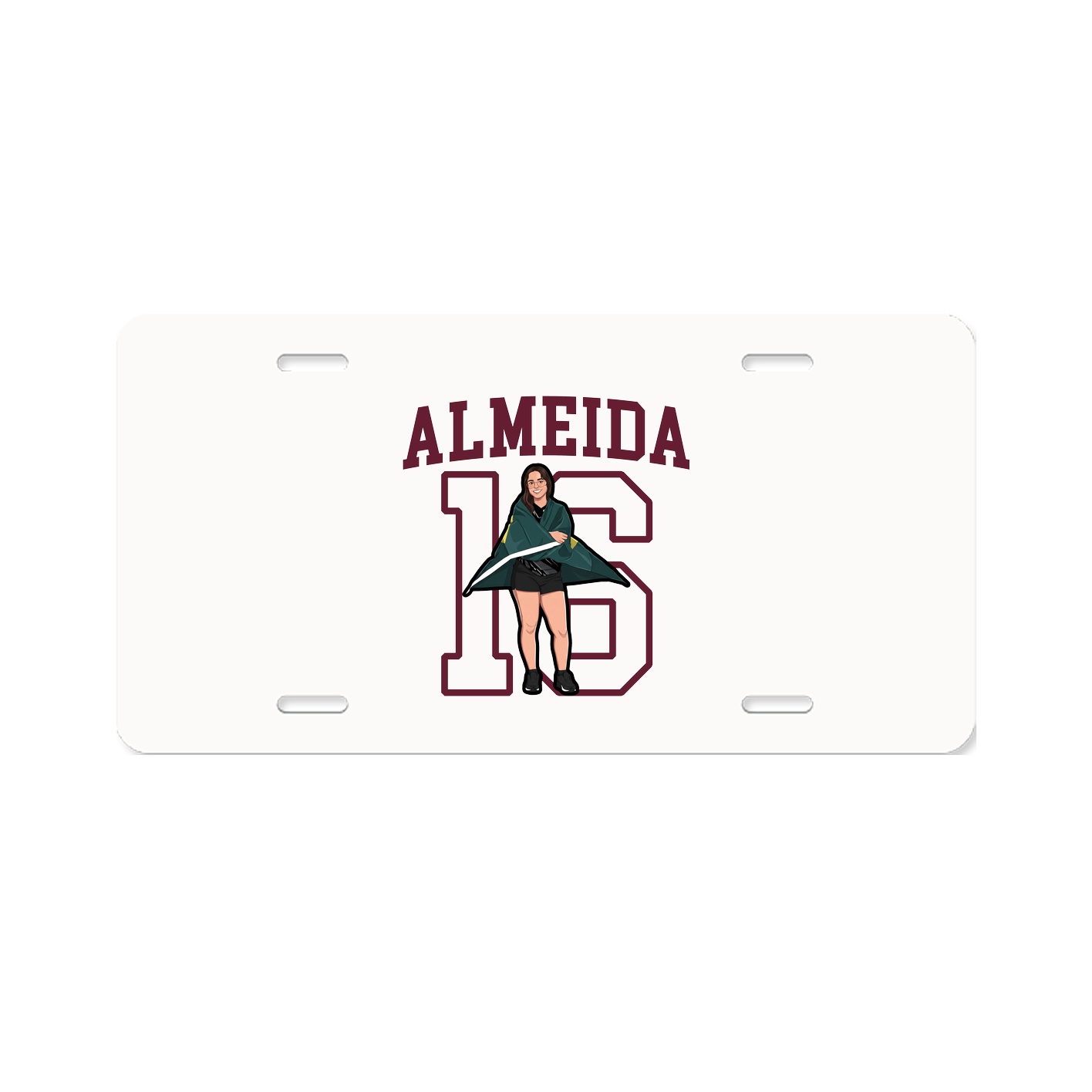 License Plate — Shirsey in Classic