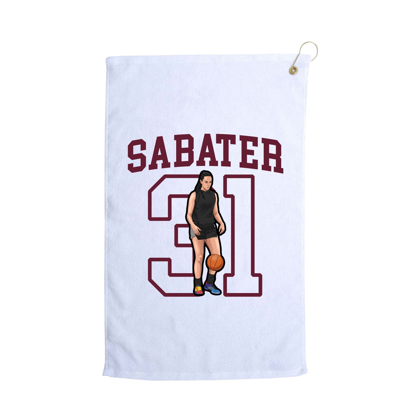 Golf Towel — Shirsey in White