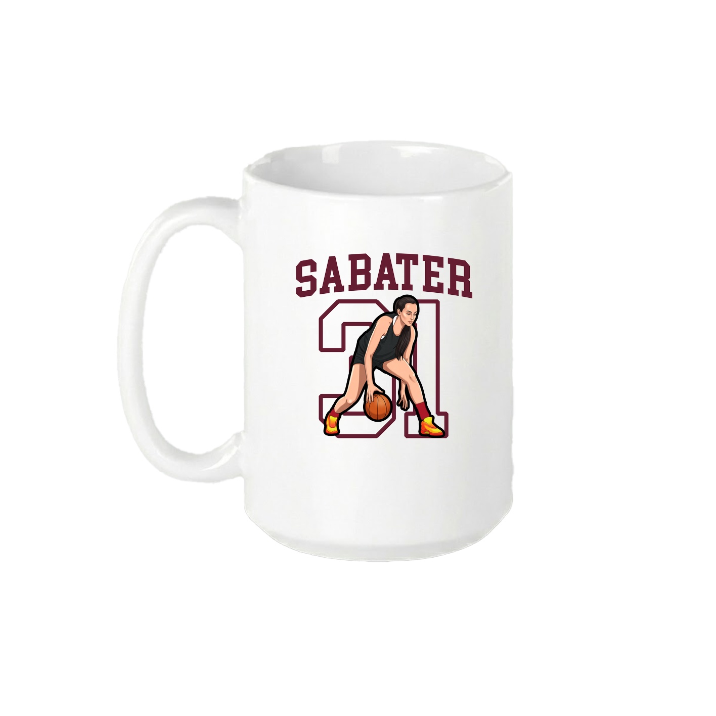 15oz Coffee Mug — Shirsey in White
