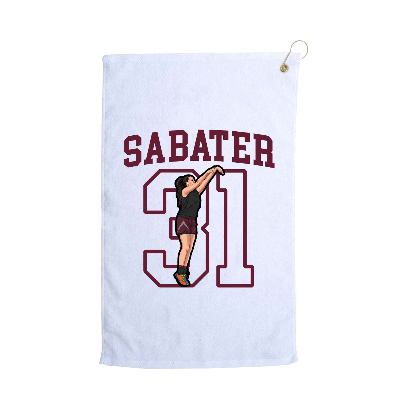Golf Towel — Shirsey in White