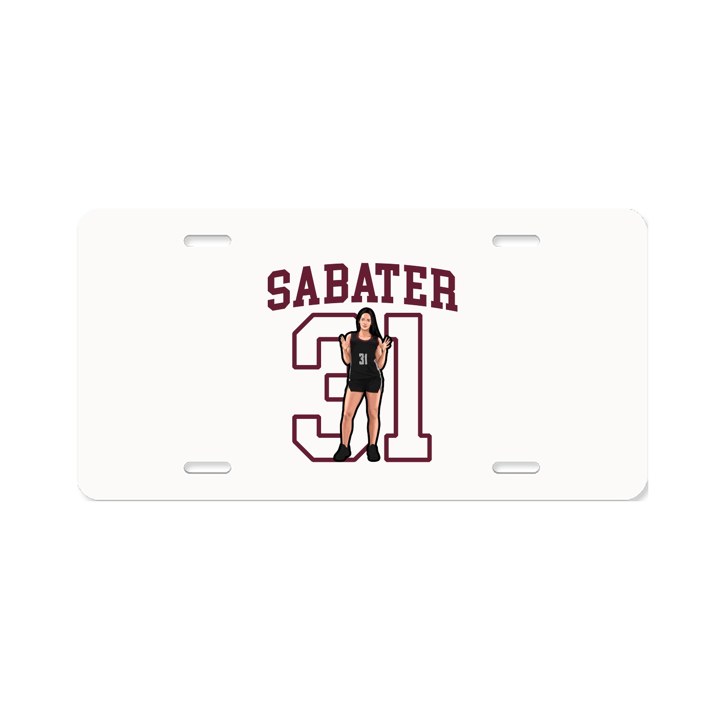 License Plate — Shirsey in Classic