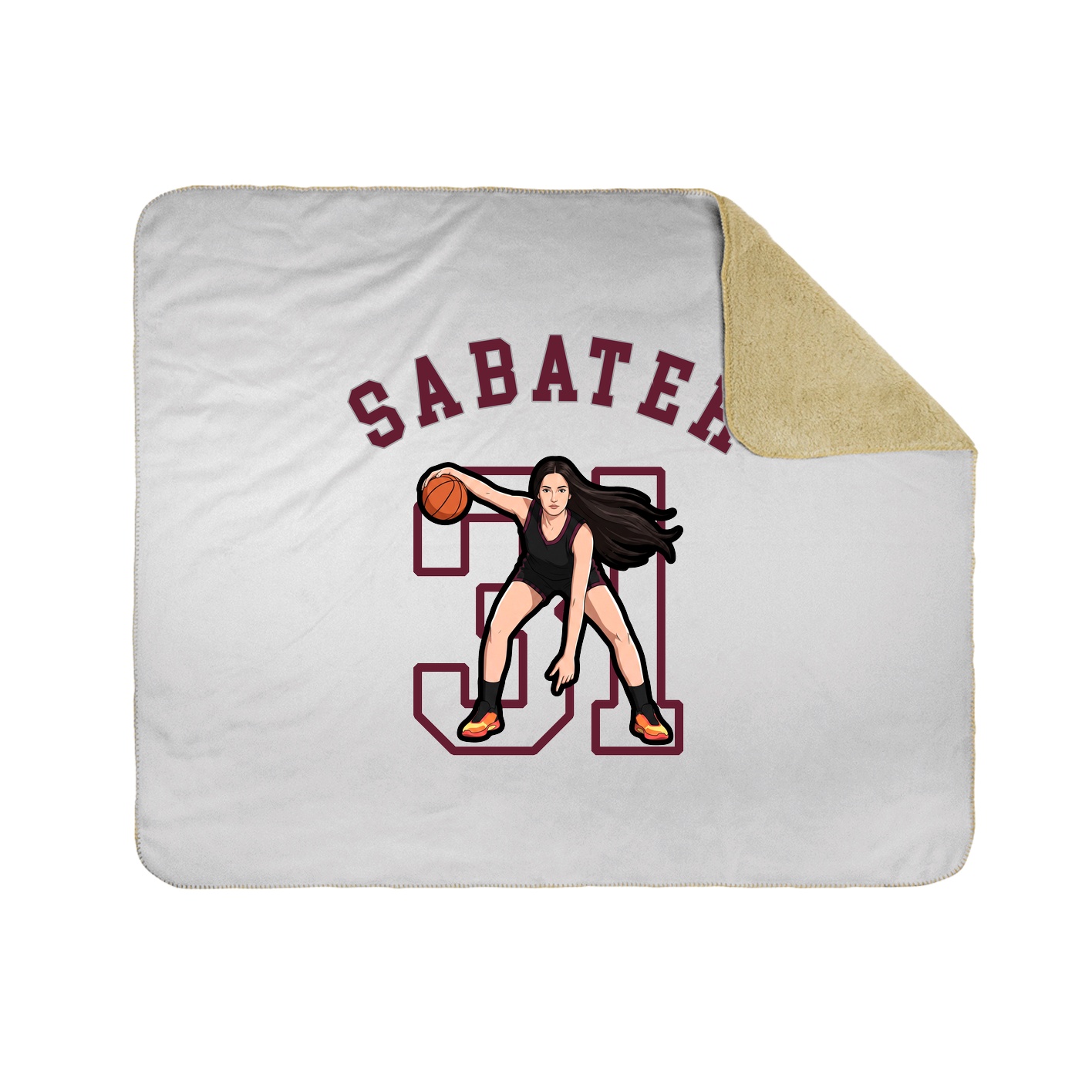Throw Blanket — Shirsey Arch in White