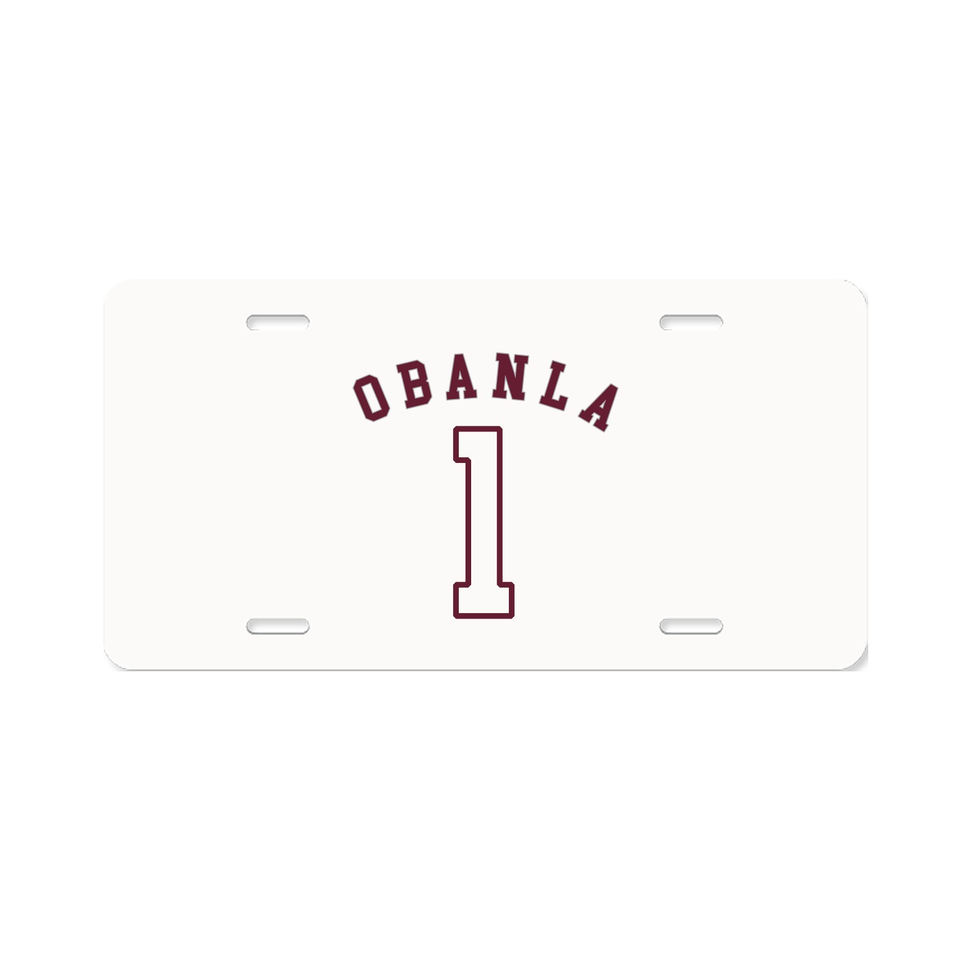 License Plate — Shirsey Arch in Classic