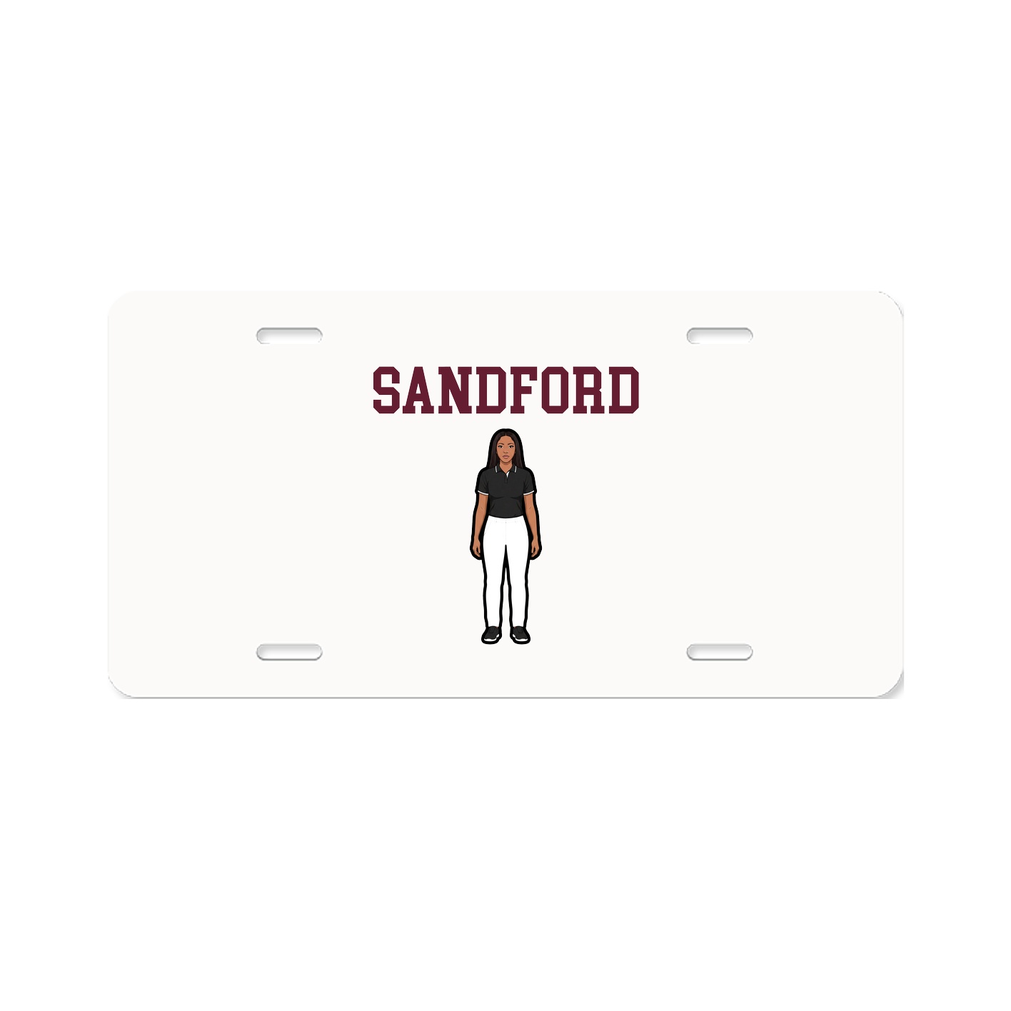 License Plate — Shirsey in Classic