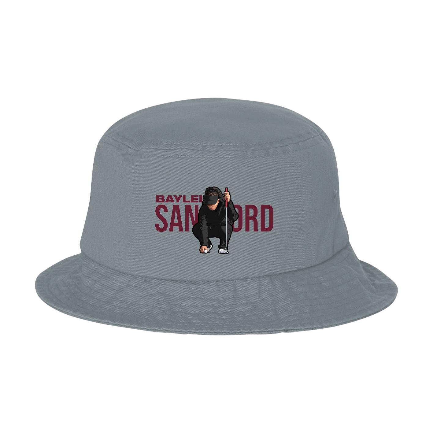 Bucket Cap — Player Name in Grey