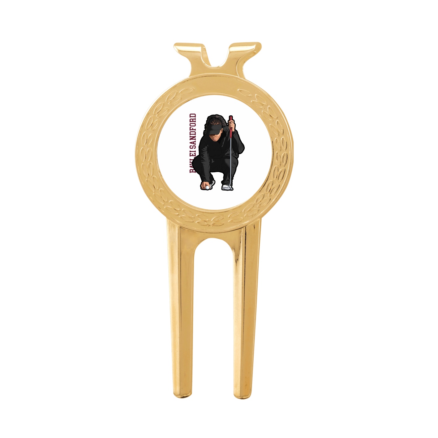 Divot Tool with Ball Marker — Name Vertical in Classic