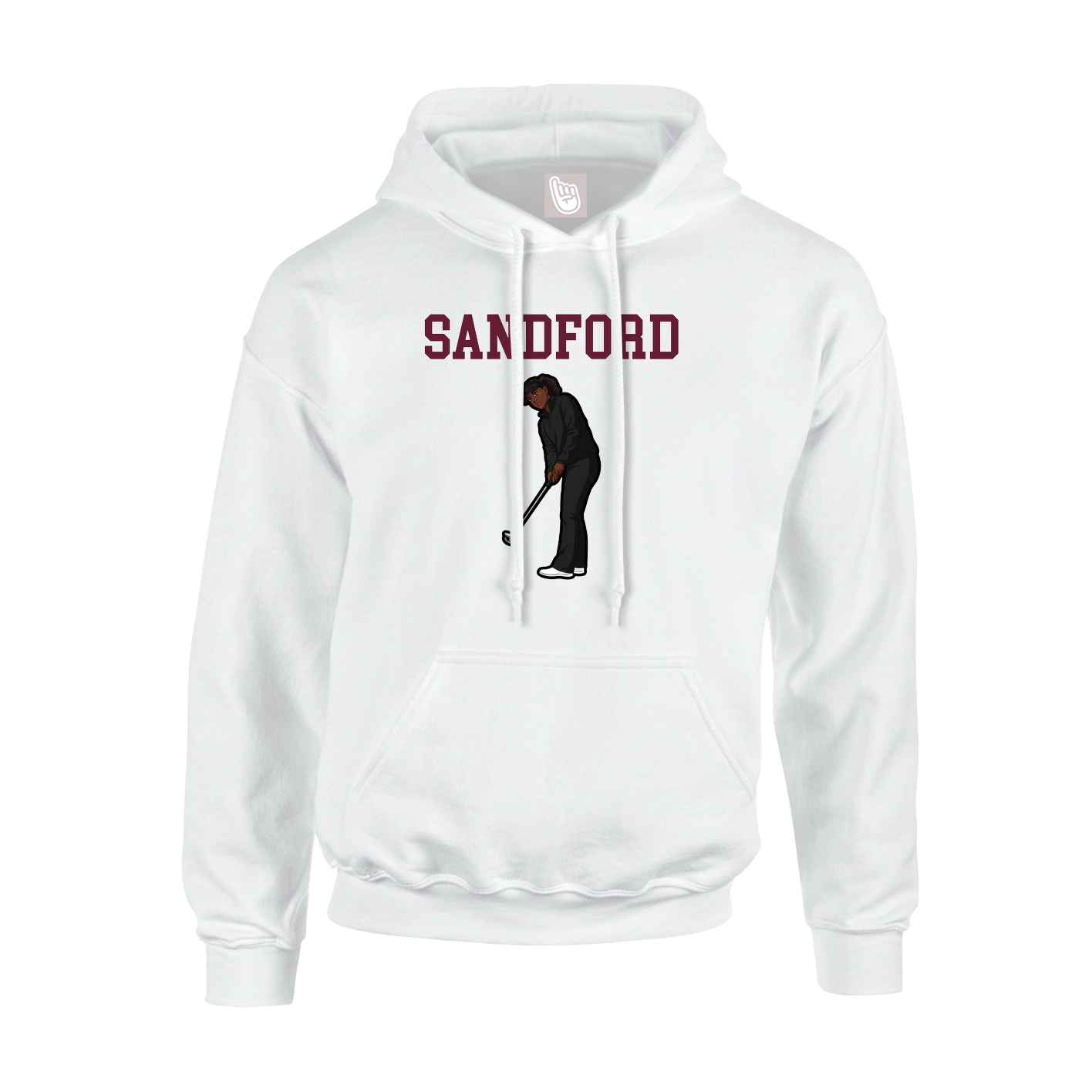 Youth Hoodie — Shirsey in White