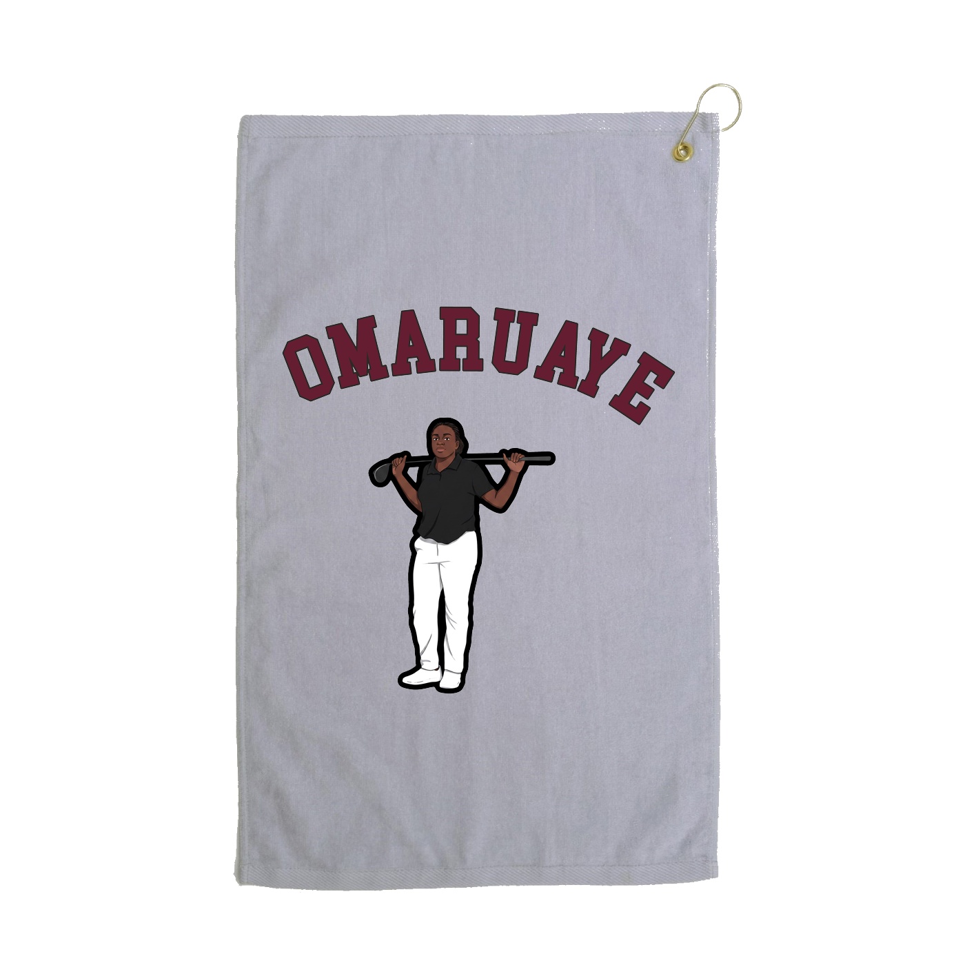 Golf Towel — Shirsey Arch in Grey