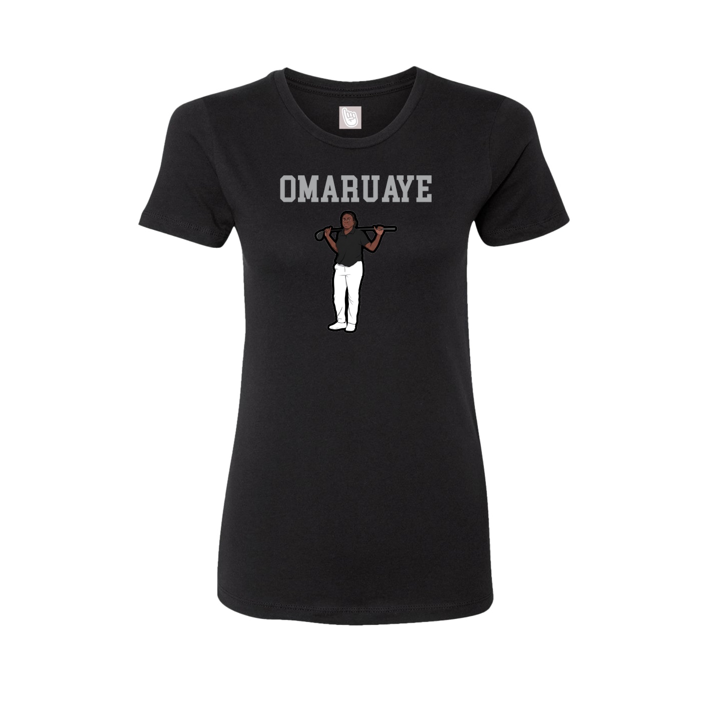 Fitted Women's Tee — Shirsey in Black