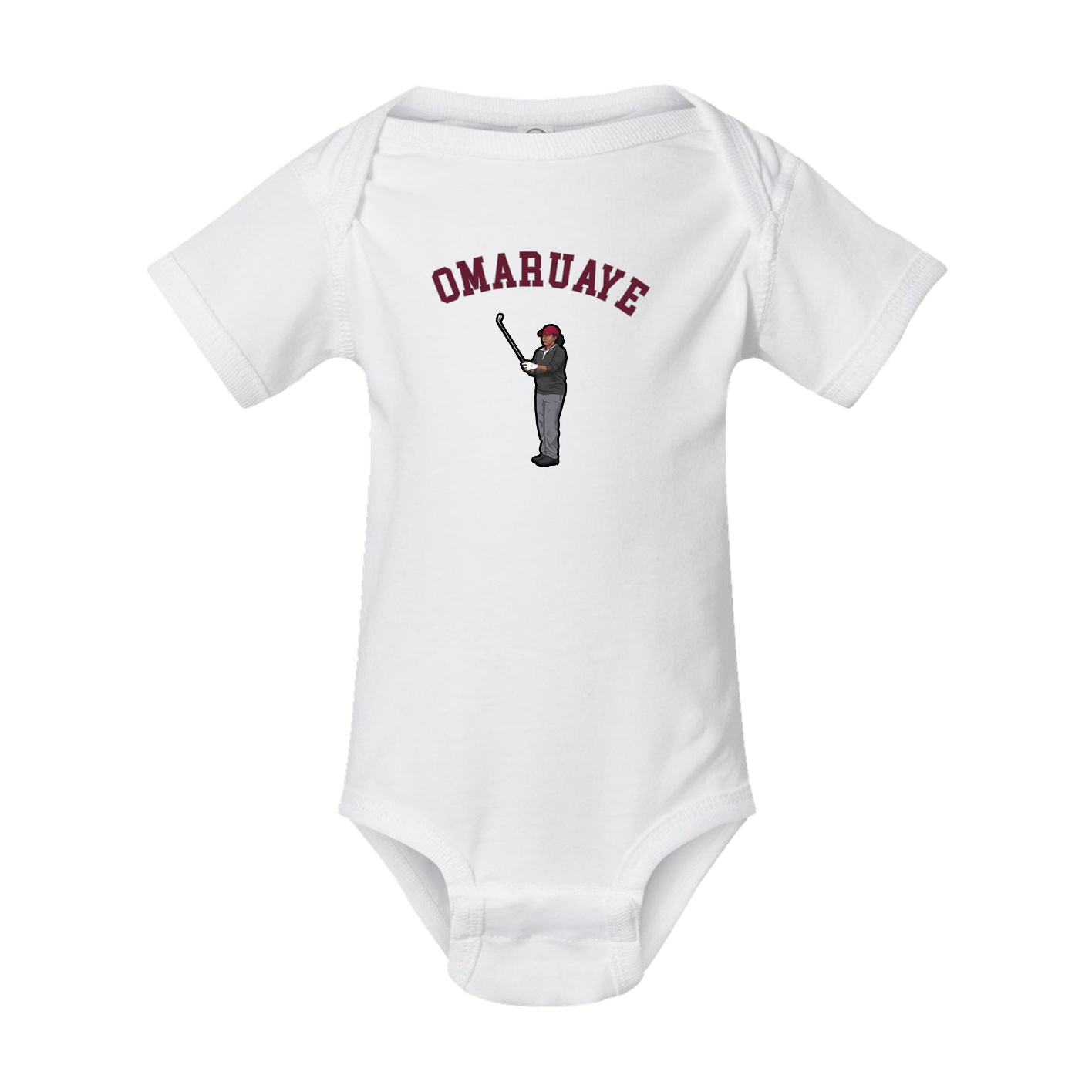 Baby Onesie — Shirsey Arch in White