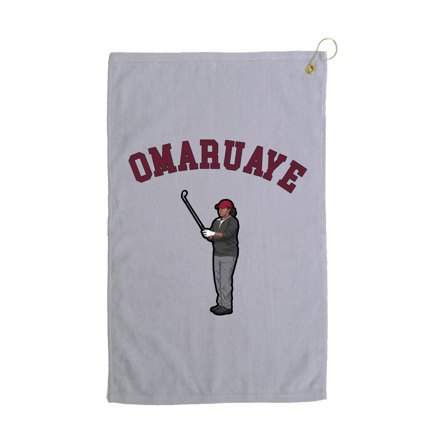 Golf Towel — Shirsey Arch in Grey