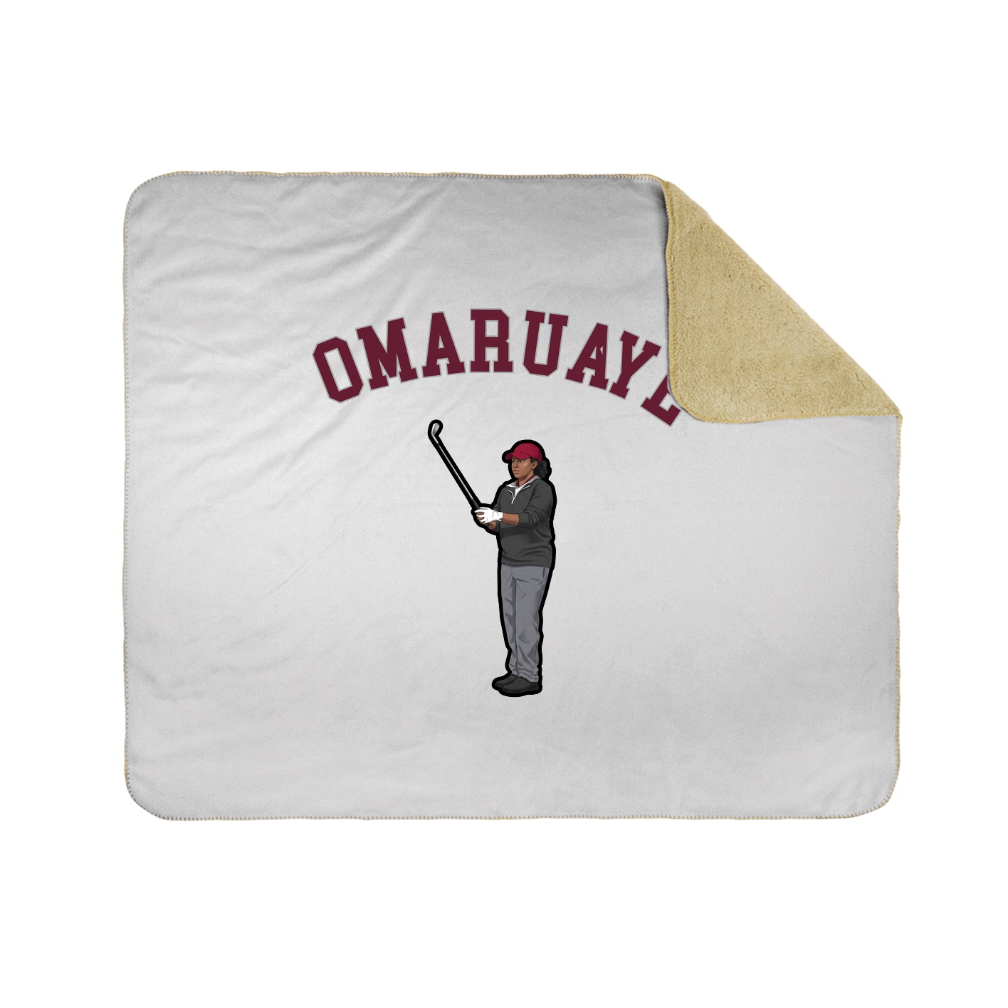 Throw Blanket — Shirsey Arch in White