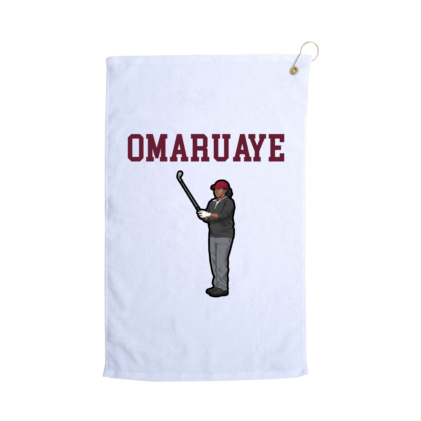 Golf Towel — Shirsey in White