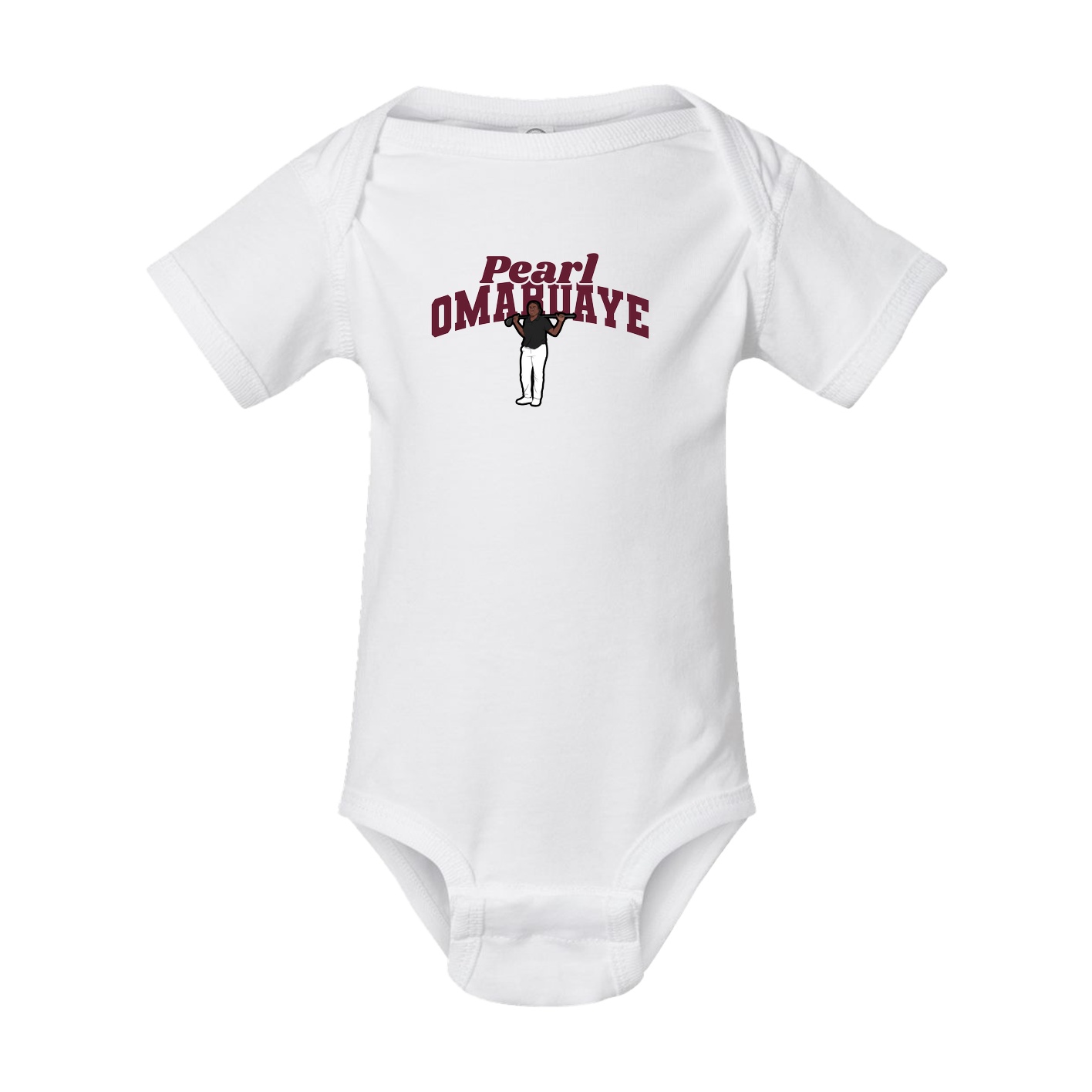 Baby Onesie — Signature Arch in White