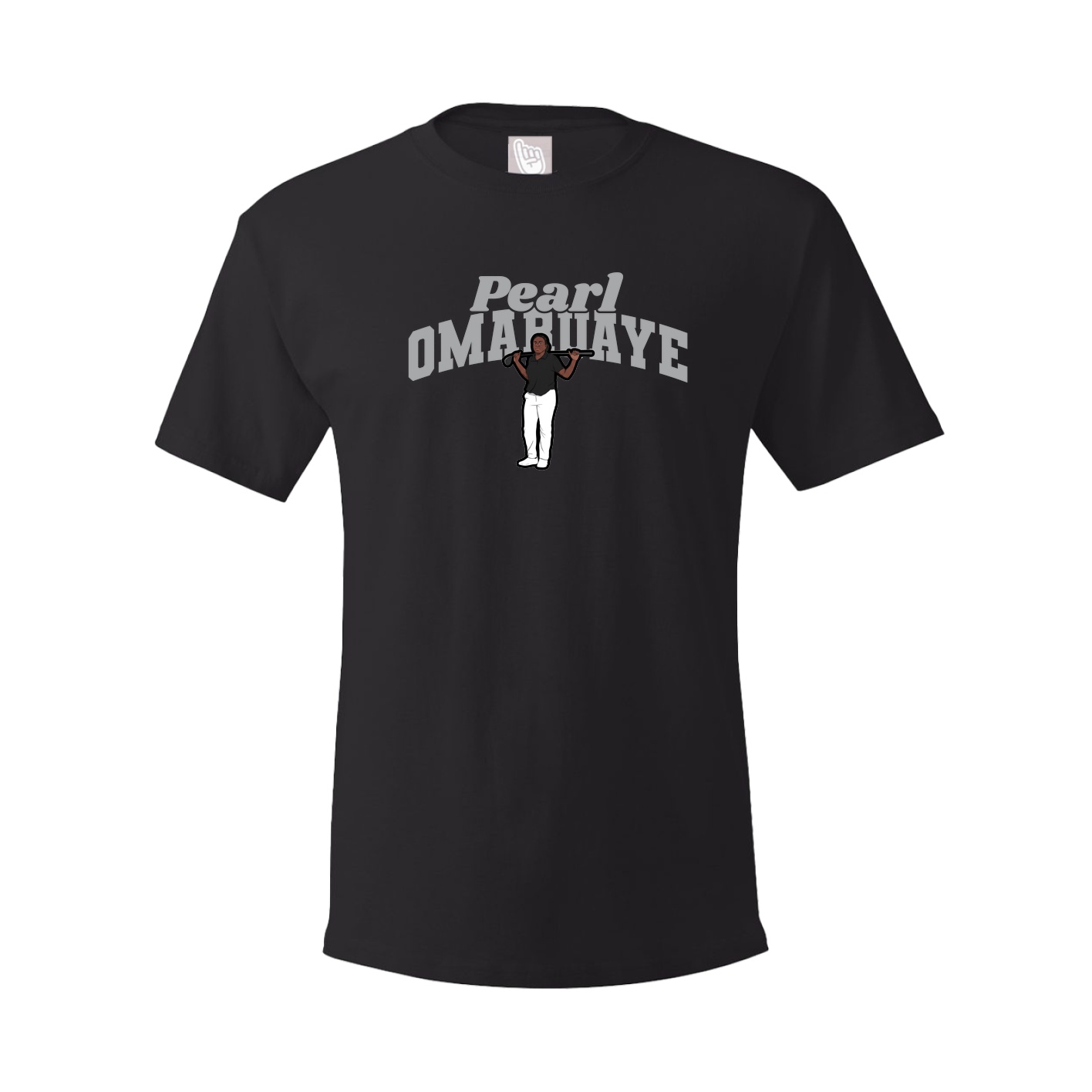 Tee — Signature Arch in Black