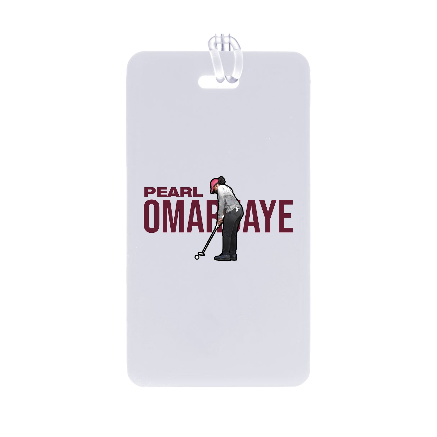 Bag Tag — Player Name in Classic