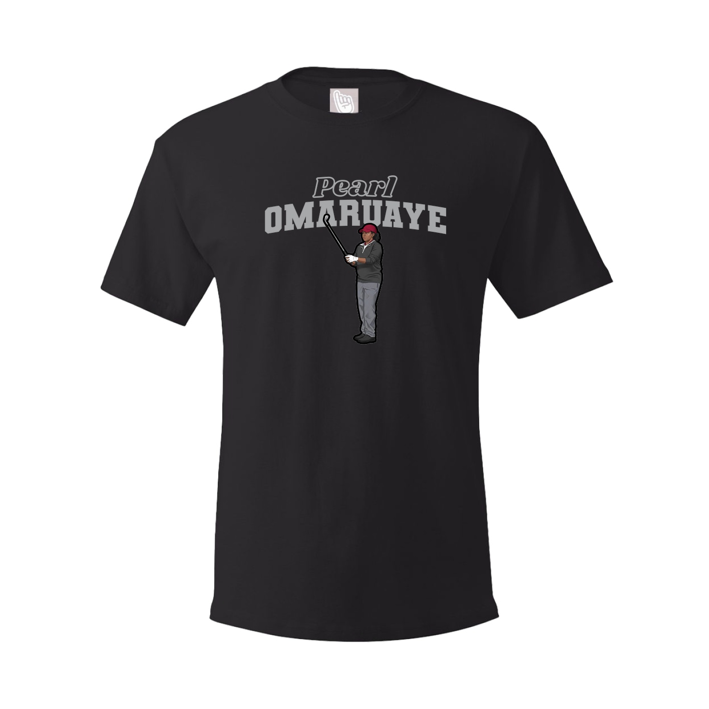 Youth Tee — Name Arch in Black