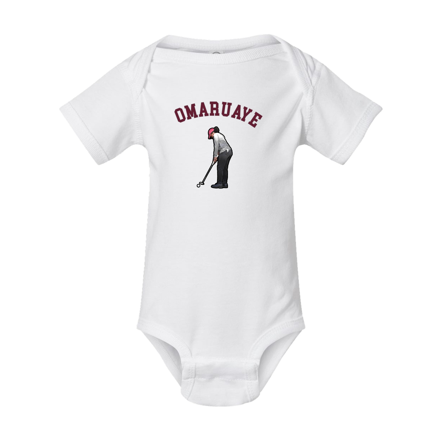 Baby Onesie — Shirsey Arch in White