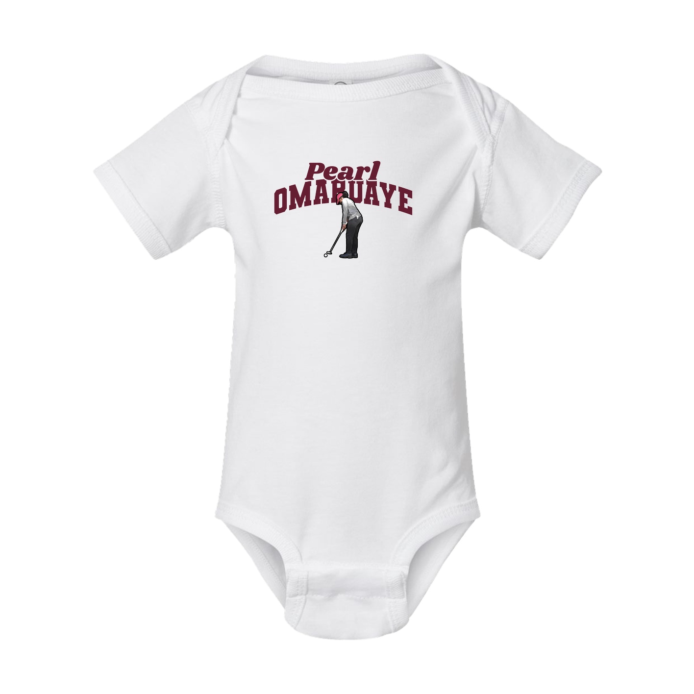 Baby Onesie — Signature Arch in White