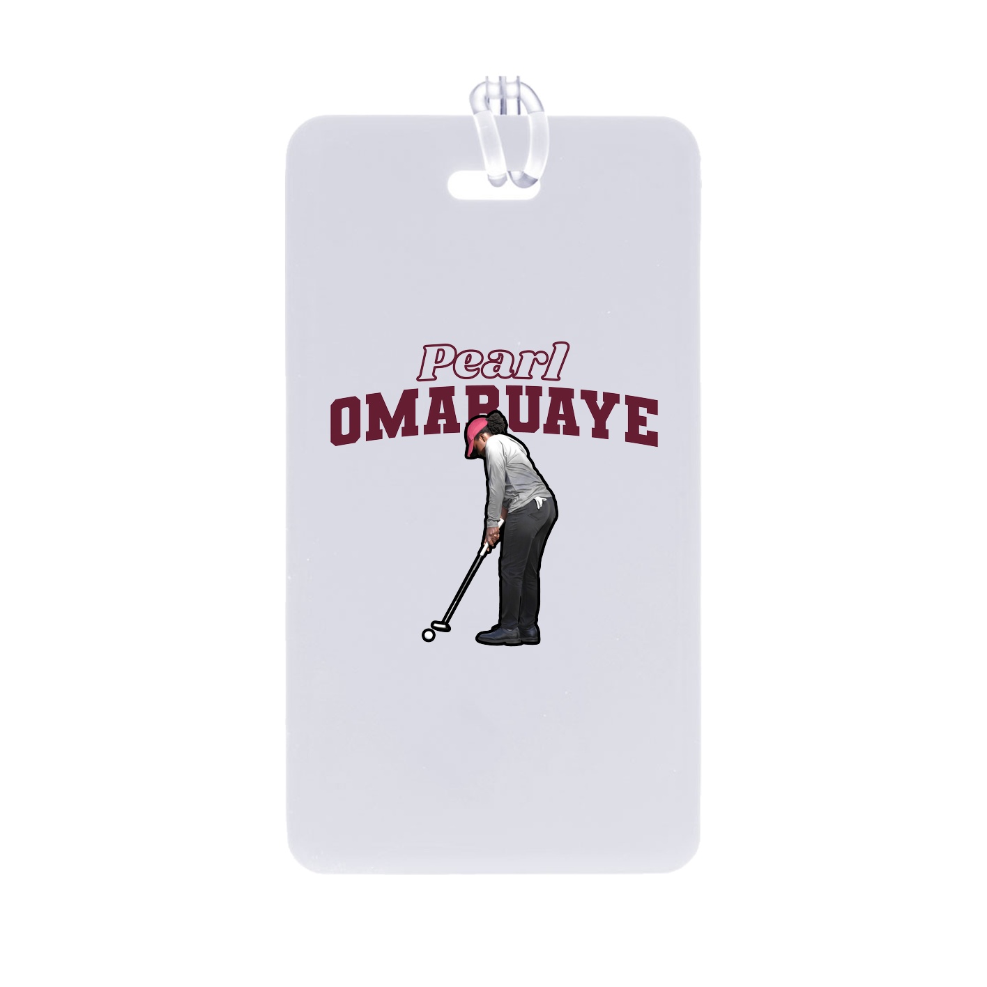 Bag Tag — Name Arch in Classic