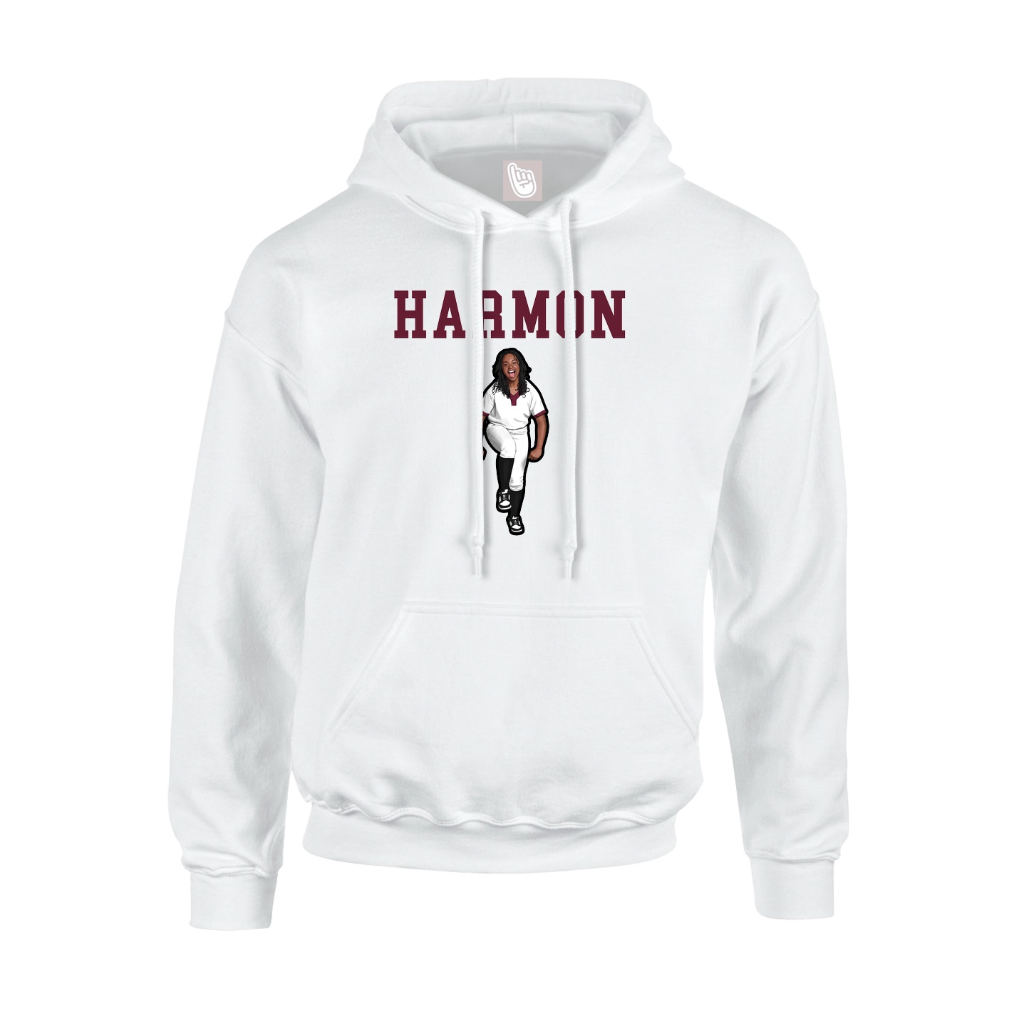 Youth Hoodie — Shirsey in White