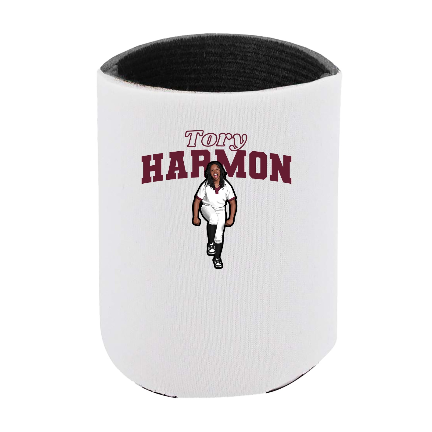Can Holder — Name Arch in White