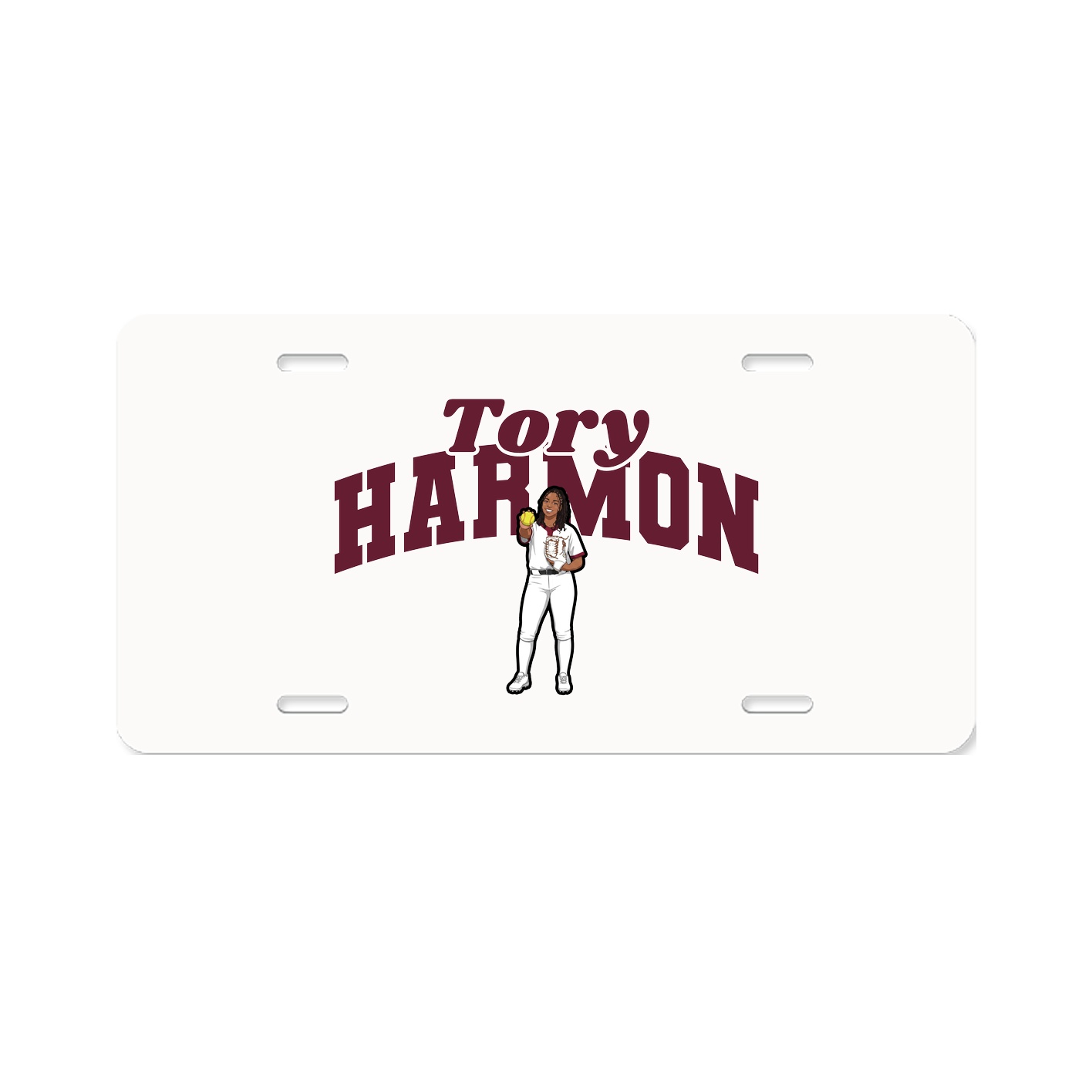 License Plate — Signature Arch in Classic