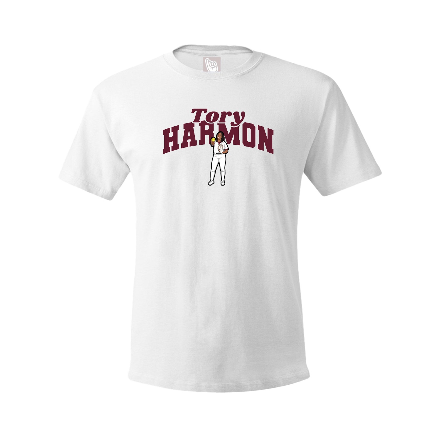 Tee — Signature Arch in White