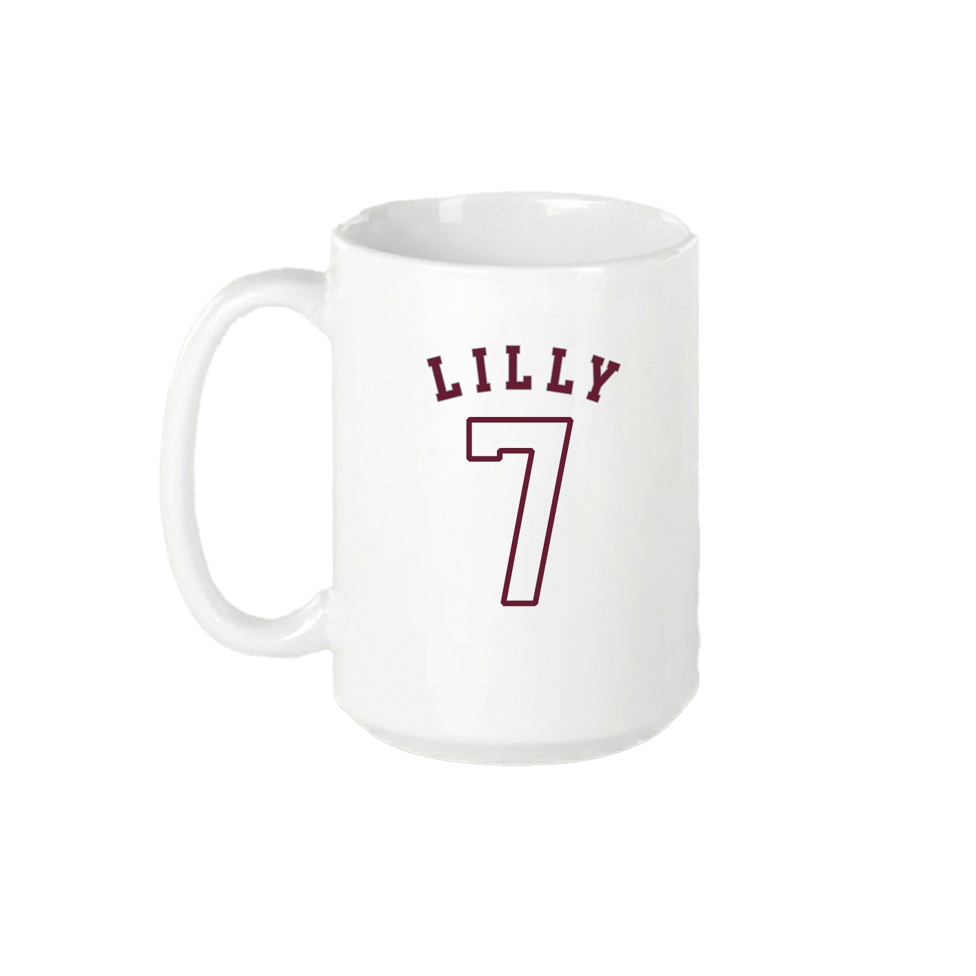 15oz Coffee Mug — Shirsey Arch in White