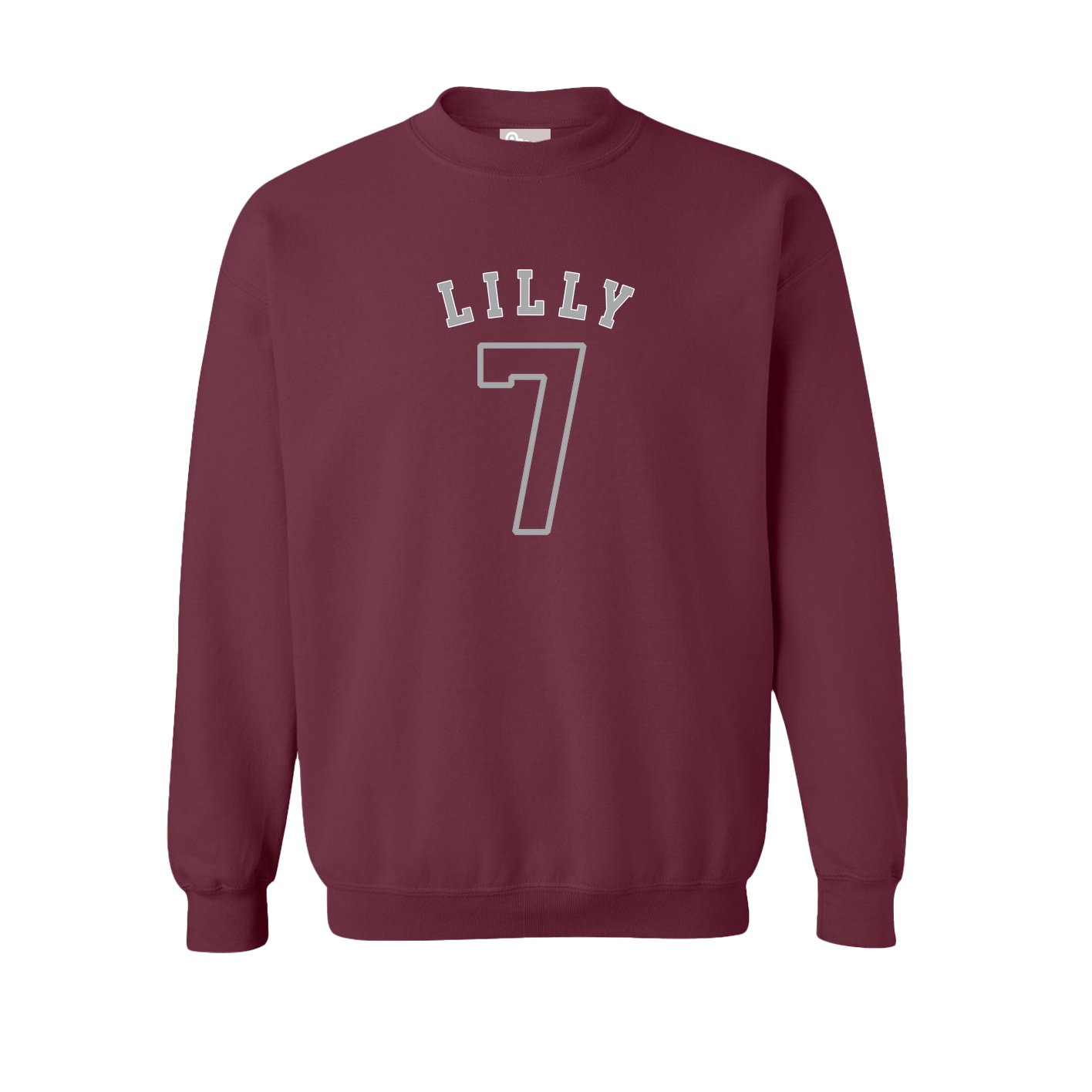Fleece Crew — Shirsey Arch in Maroon
