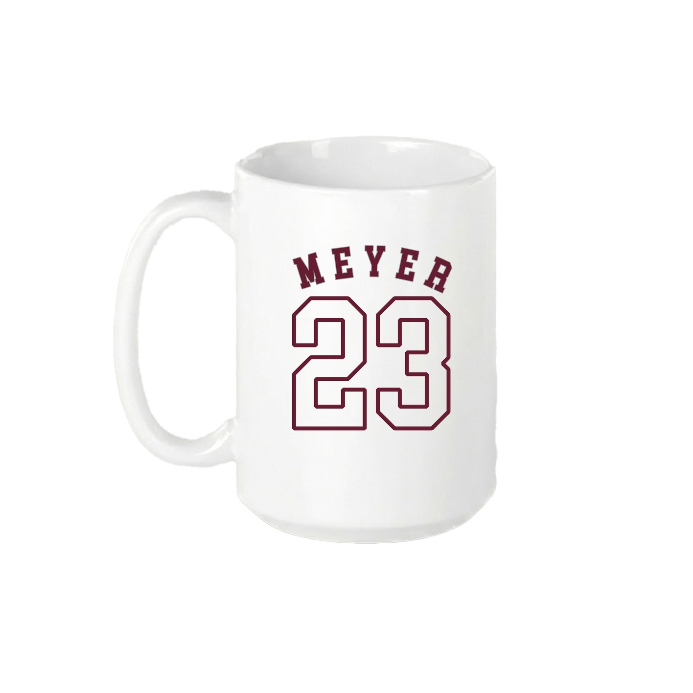 15oz Coffee Mug — Shirsey Arch in White