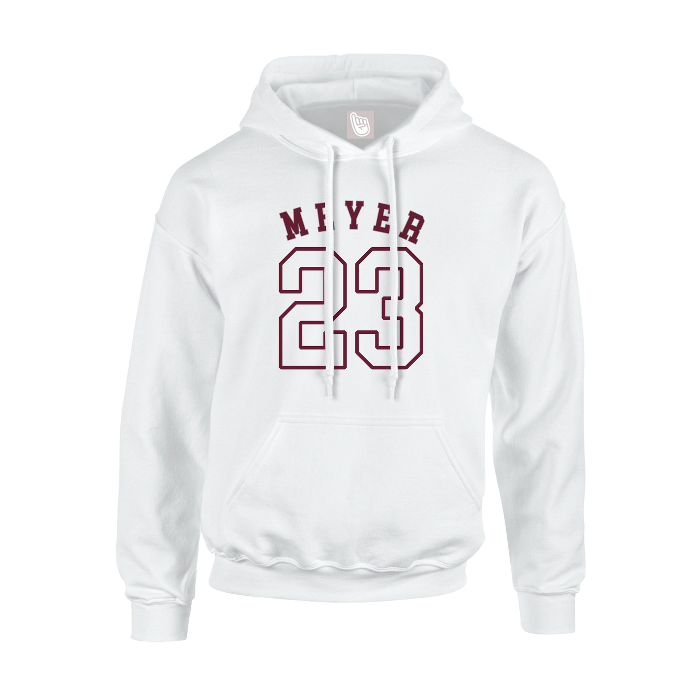 Hoodie — Shirsey Arch in White